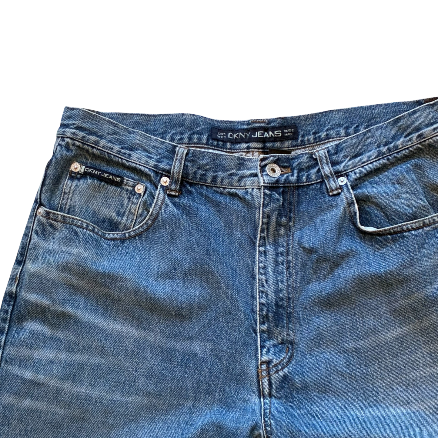 DKNY Jeans - Light Blue Vintage 90s Denim Jeans