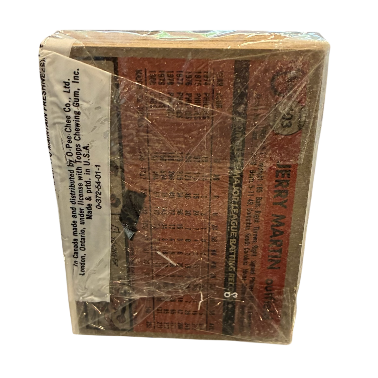 Topps - 1981 Baseball Cello Factory Sealed Pack