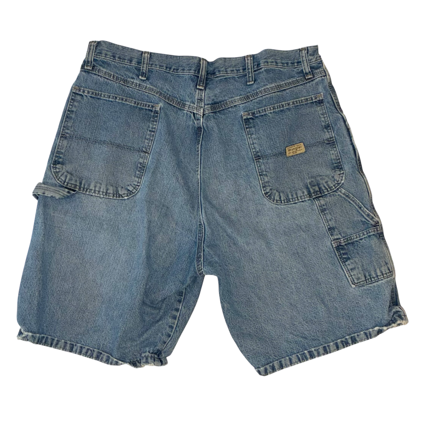 Wrangler - Light Blue Denim Vintage Y2K Workwear Shorts