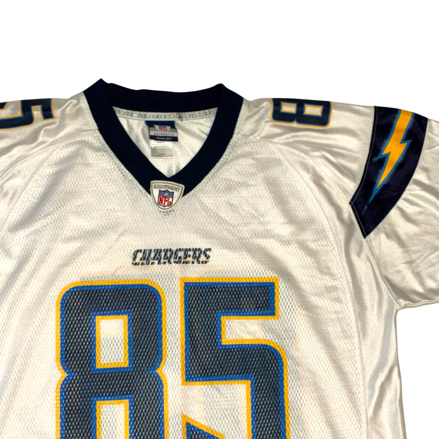 Reebok x NFL - San Diego Chargers Antonio Gates Vintage Y2K Football Jersey