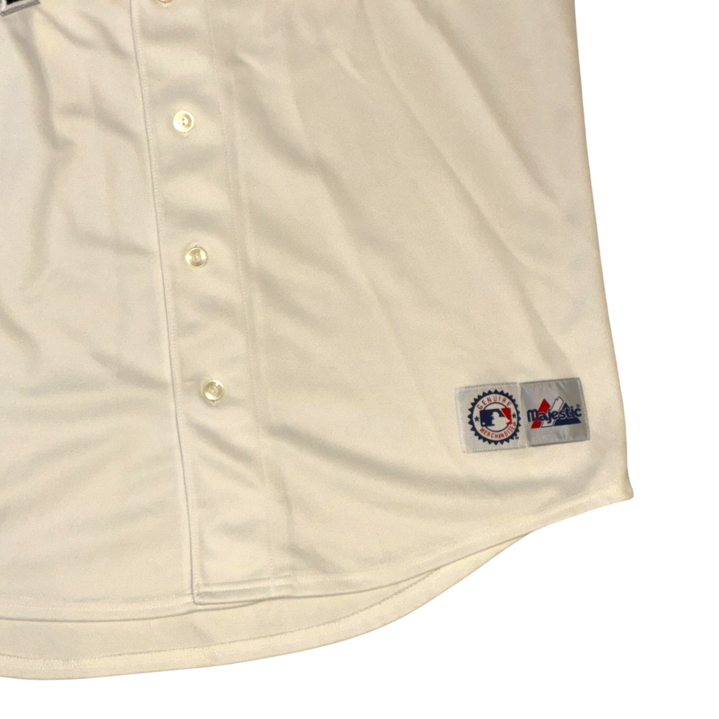 Majestic - Anaheim Angels Vintage Y2K White Baseball Jersey