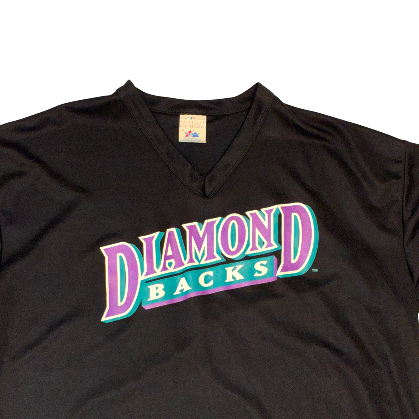 Majestic - Arizona Diamondbacks Black Vintage 90s Jersey
