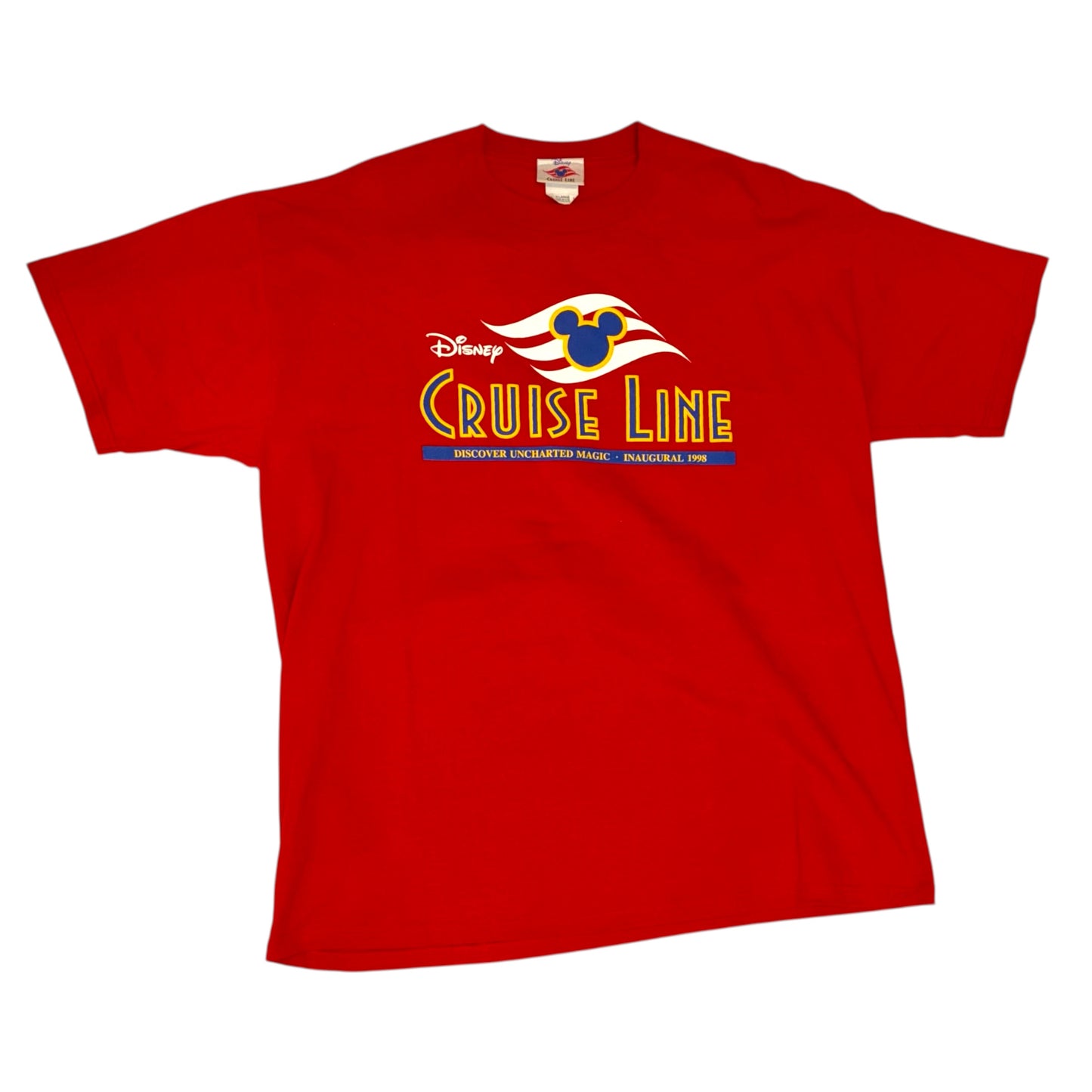 Disney Cruiseline - Red Graphic Vintage Y2K T-Shirt