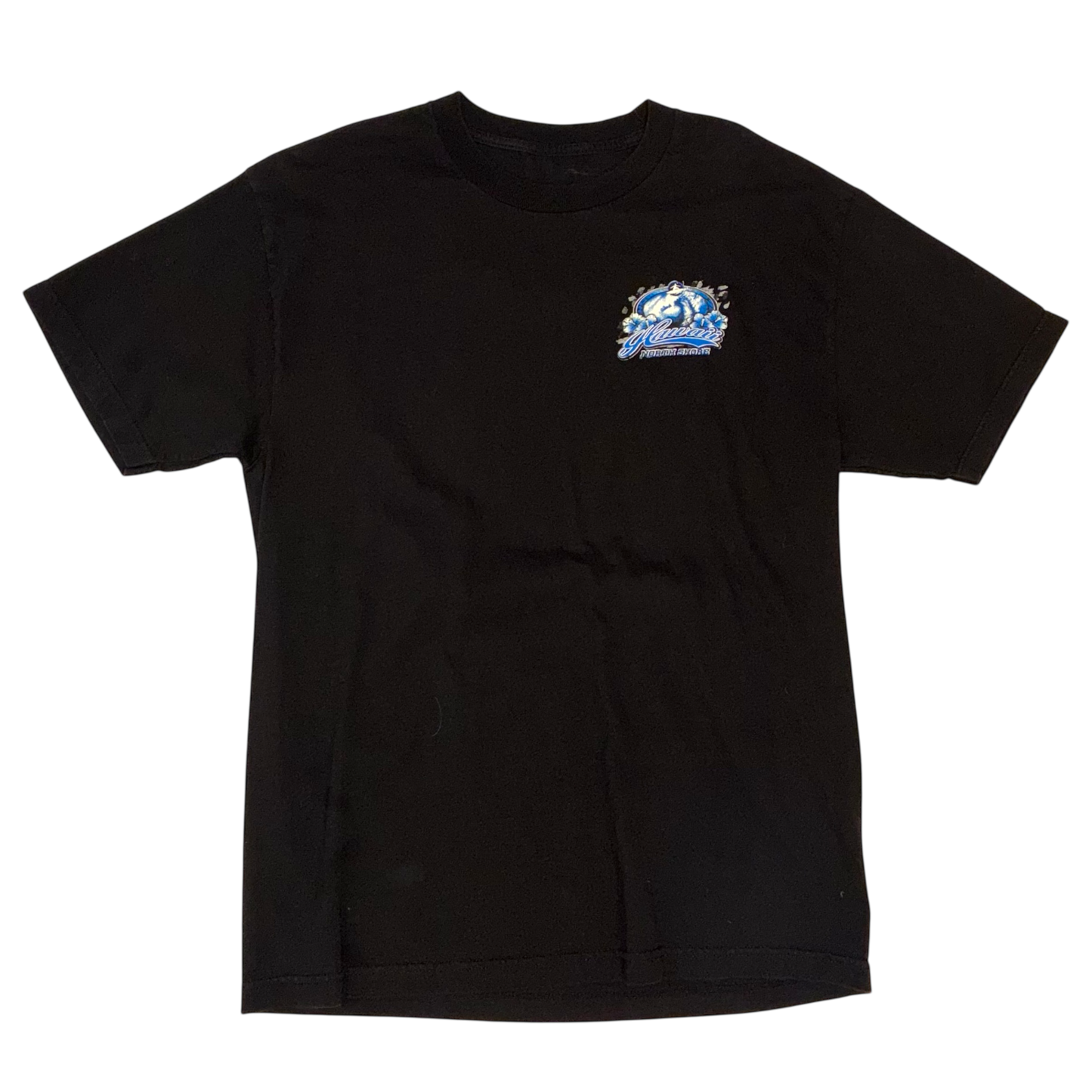 Hawaii - North Shore Black Graphic Vintage Y2K T-Shirt