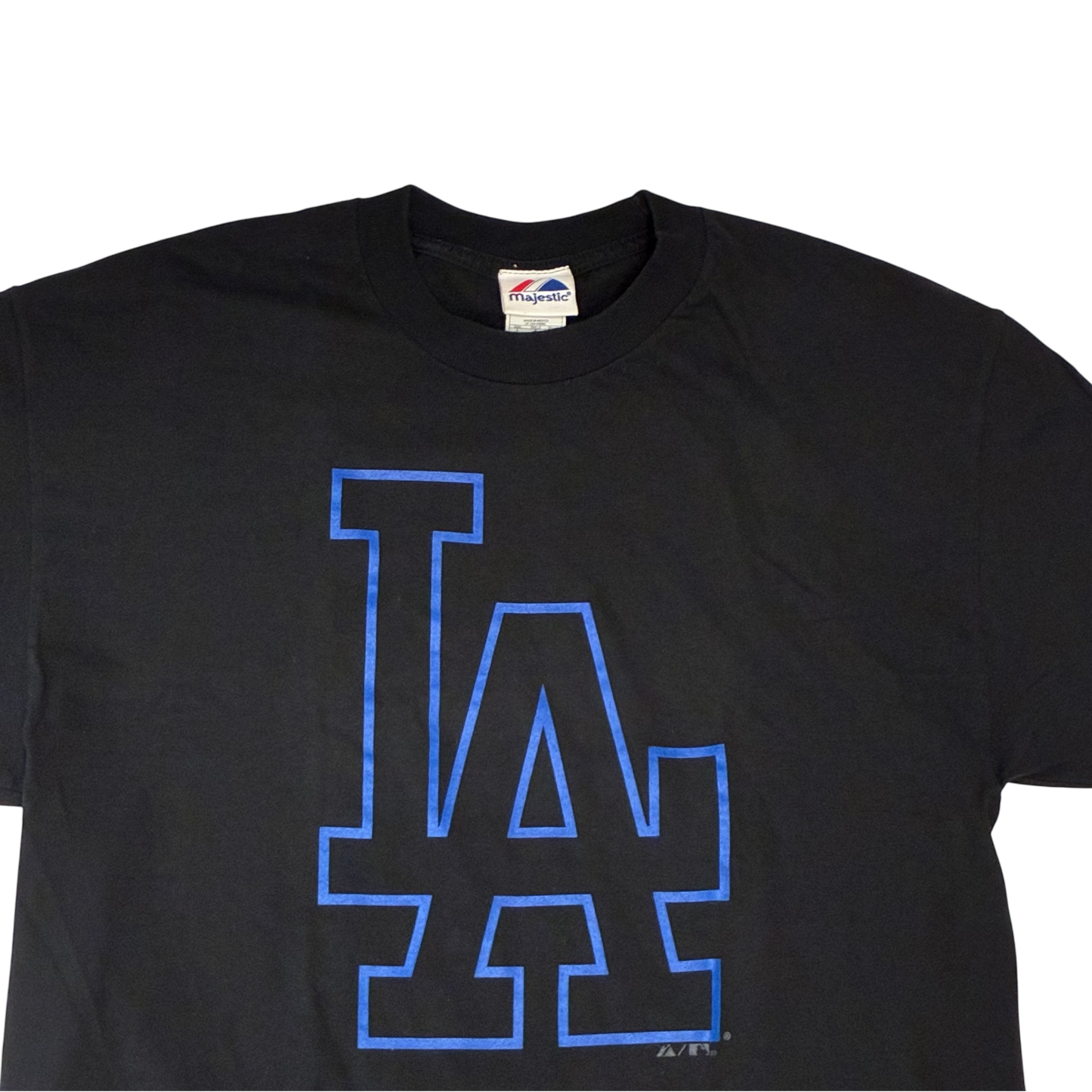 Majestic - Los Angeles Dodgers Vintage 2010 Black Graphic T-Shirt