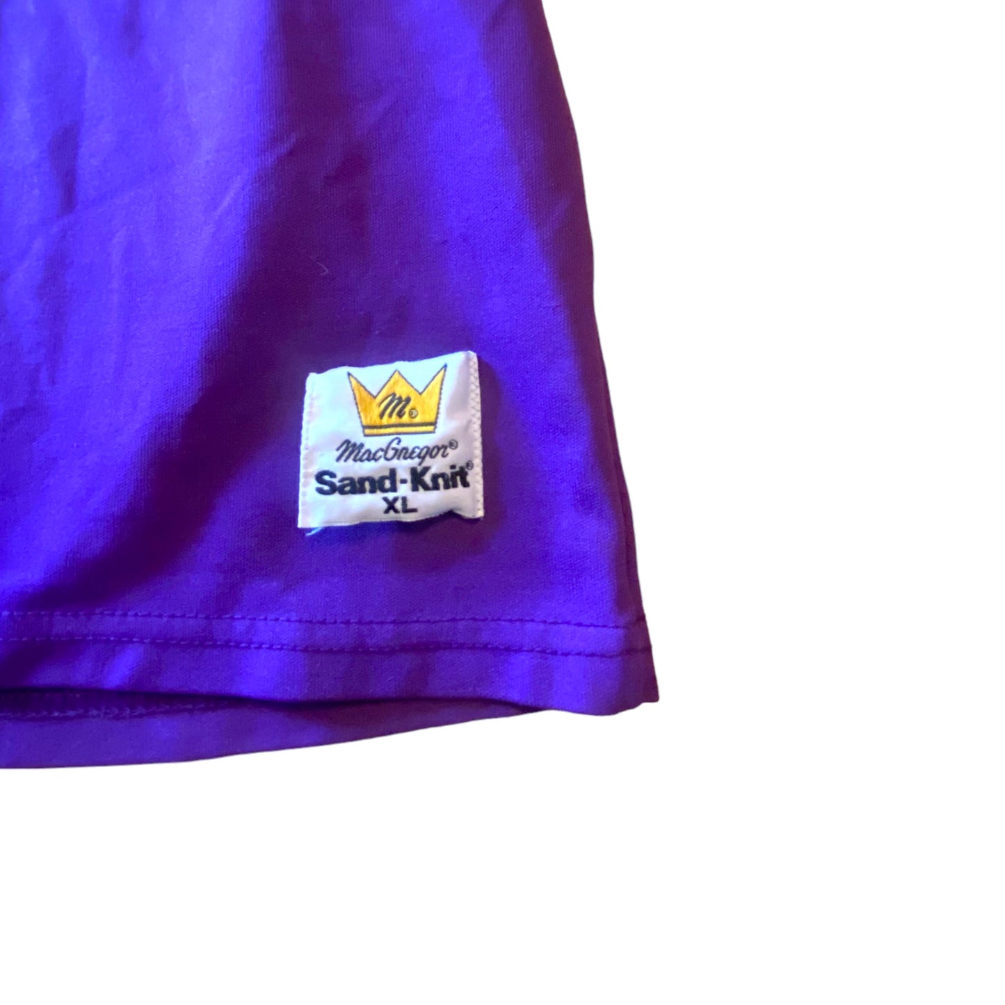 Lakers x Macgregor Sand-knit - Magic Johnson Vintage 80s Purple Jersey