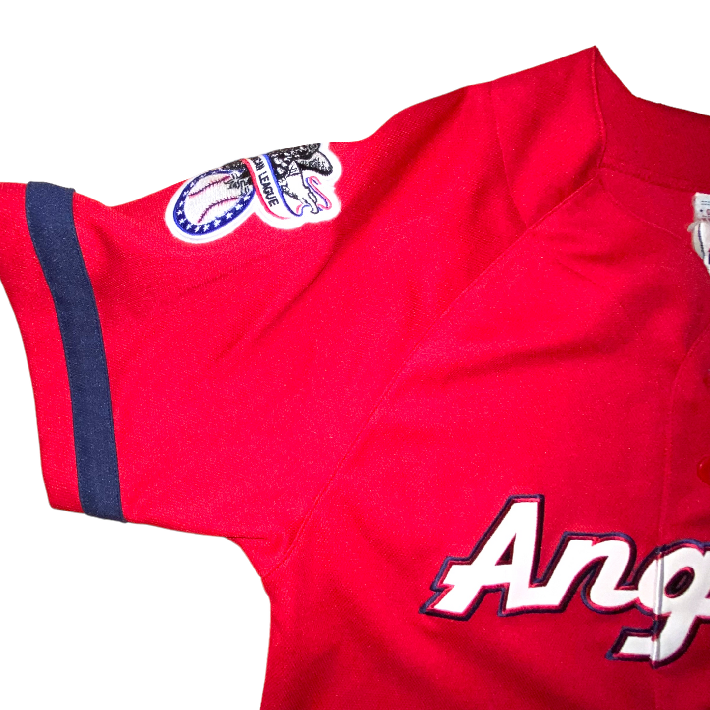 Majestic - Angels Red Youth Vintage Baseball Jersey