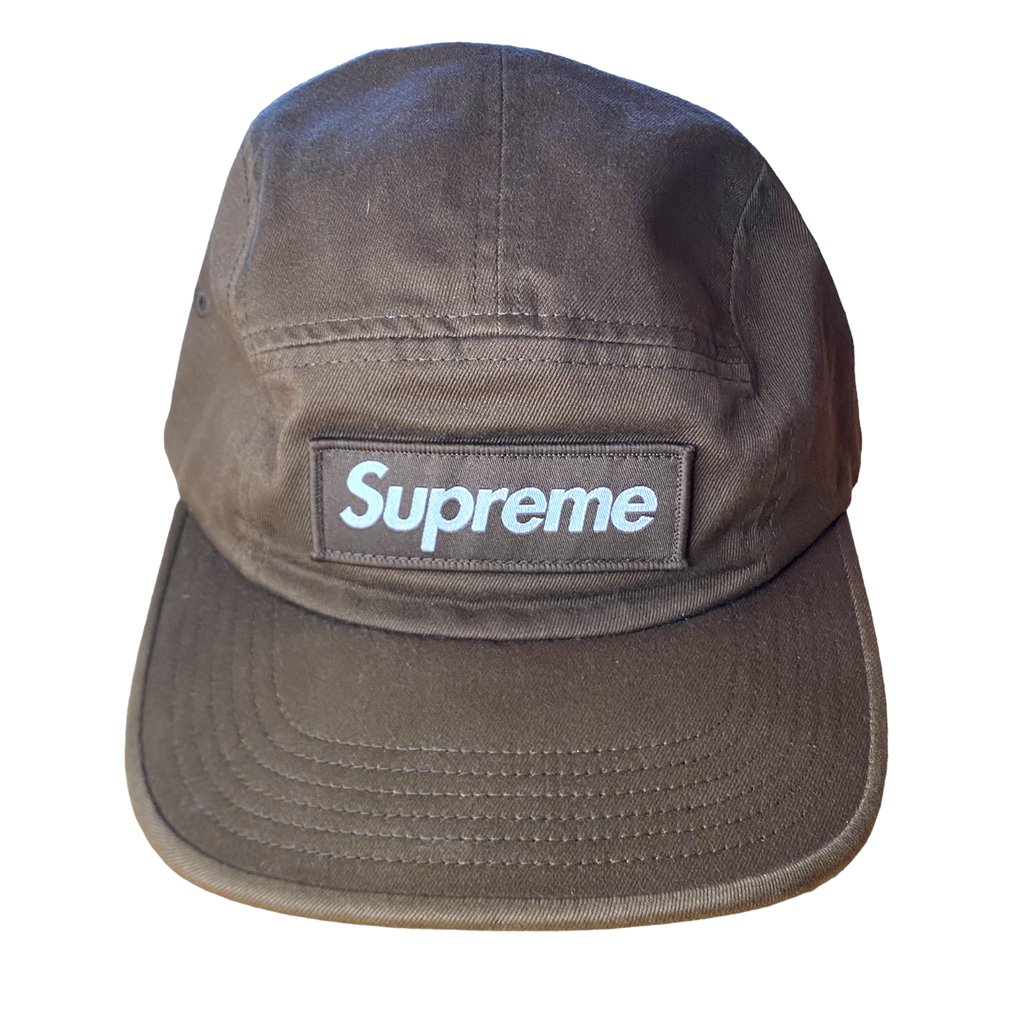 Supreme - Brown Box Logo 5 Panel Hat