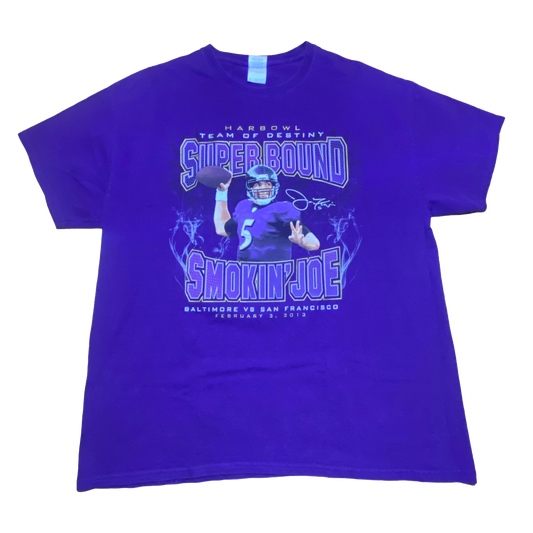 Gildan - Ravens Joe Flaco Superbound 2013 Graphic T-Shirt