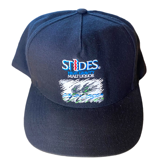 Supreme - Black STIDES High Gravity Malt Liquor Snapback Hat