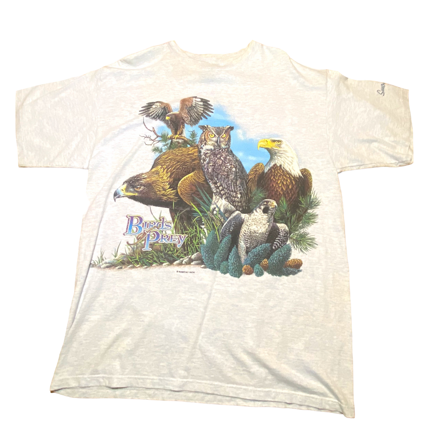 Habitat - Birds Prey Vintage 90s Graphic T-Shirt