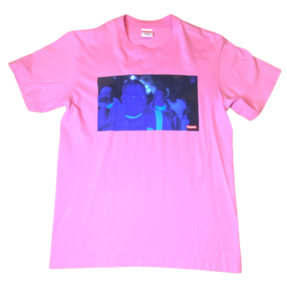 Supreme - 21AW America Eats its Young Pink T-Shirt