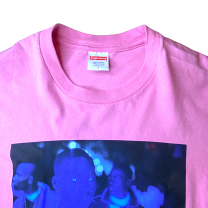 Supreme - 21AW America Eats its Young Pink T-Shirt