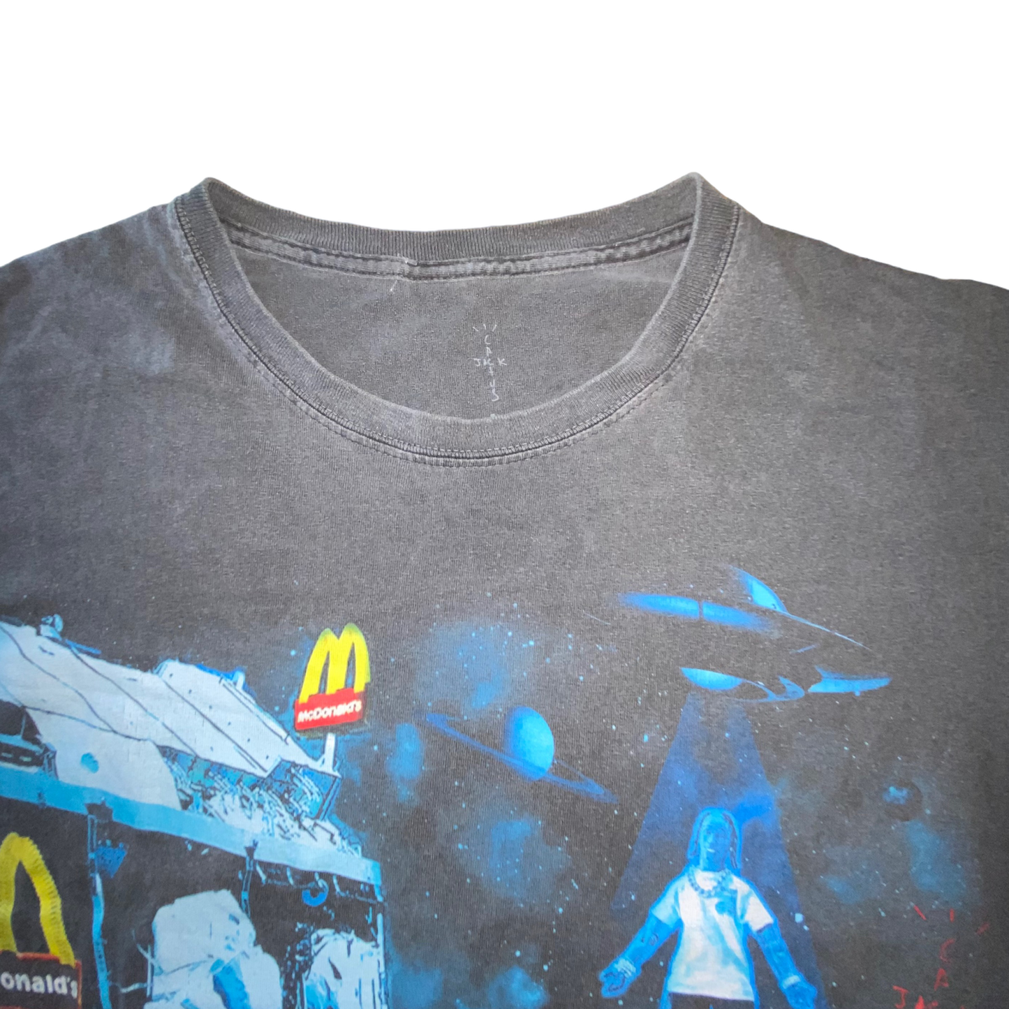 Mcdonalds x Travis Scott - Graphic Grey T-Shirt