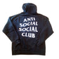 Anti Social Social Club - Black Graphic Hoodie Sweatshirt