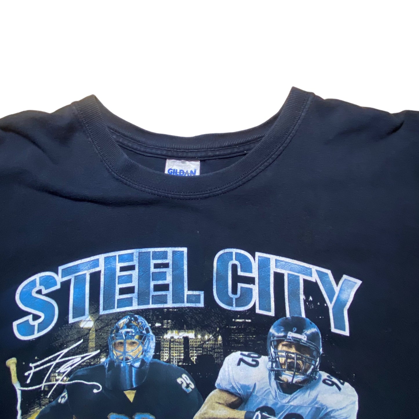 Gildan - Steel City Graphic 2009 Vintage T-Shirt