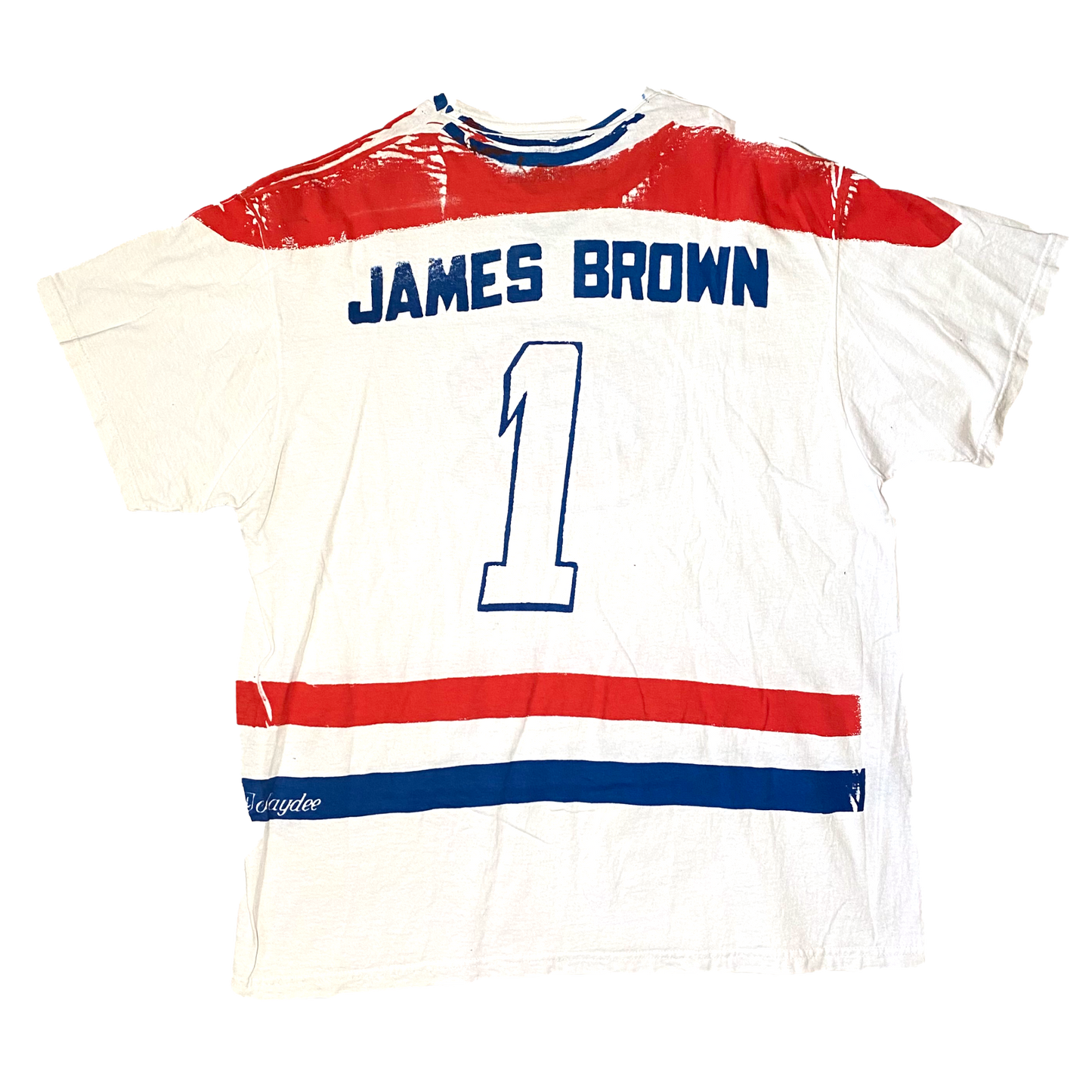 Tom Sach's - 2011 "Work" James Brown Canadiens New York Pop Up T-Shirt