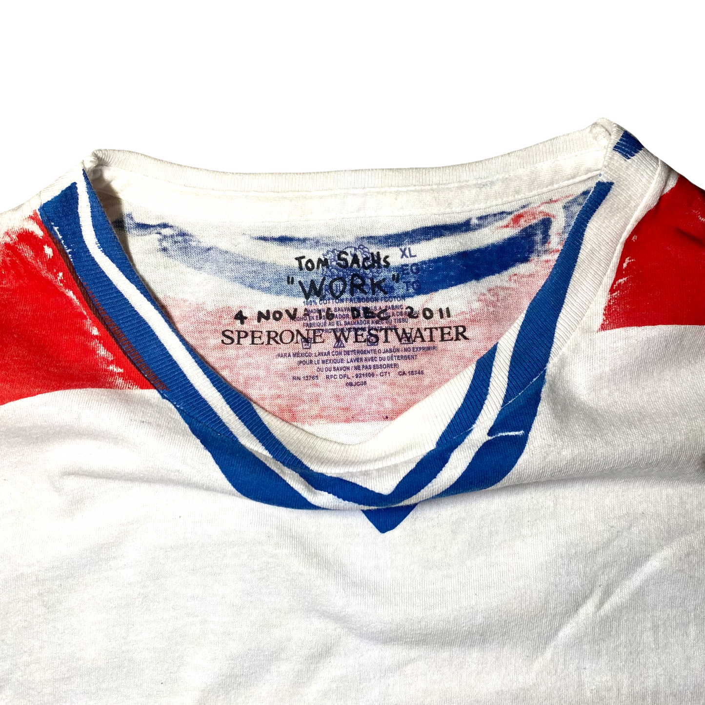 Tom Sach's - 2011 "Work" James Brown Canadiens New York Pop Up T-Shirt