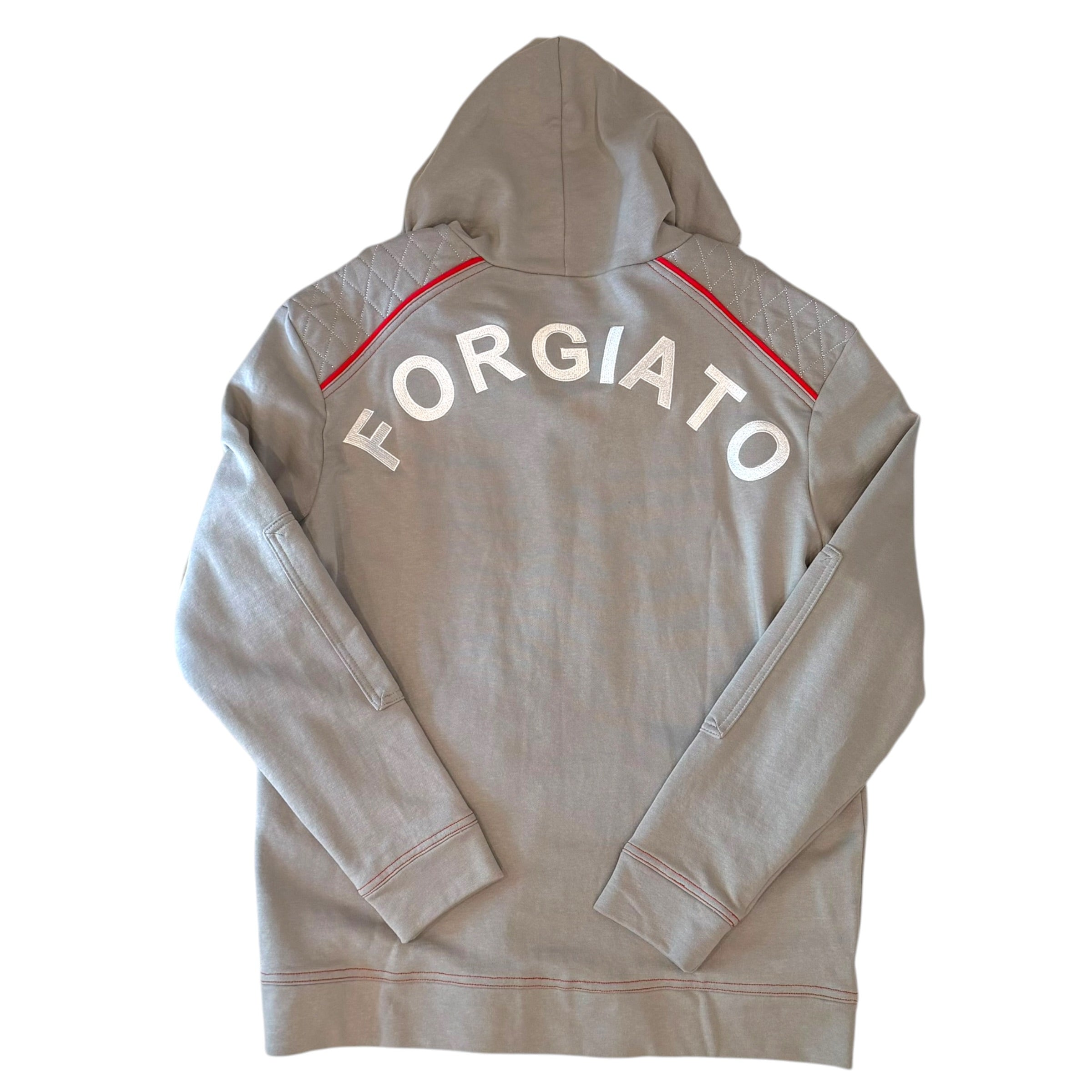 Forgiato Wheels - Promo Grey Full Zip Hoodie Sweatshirt