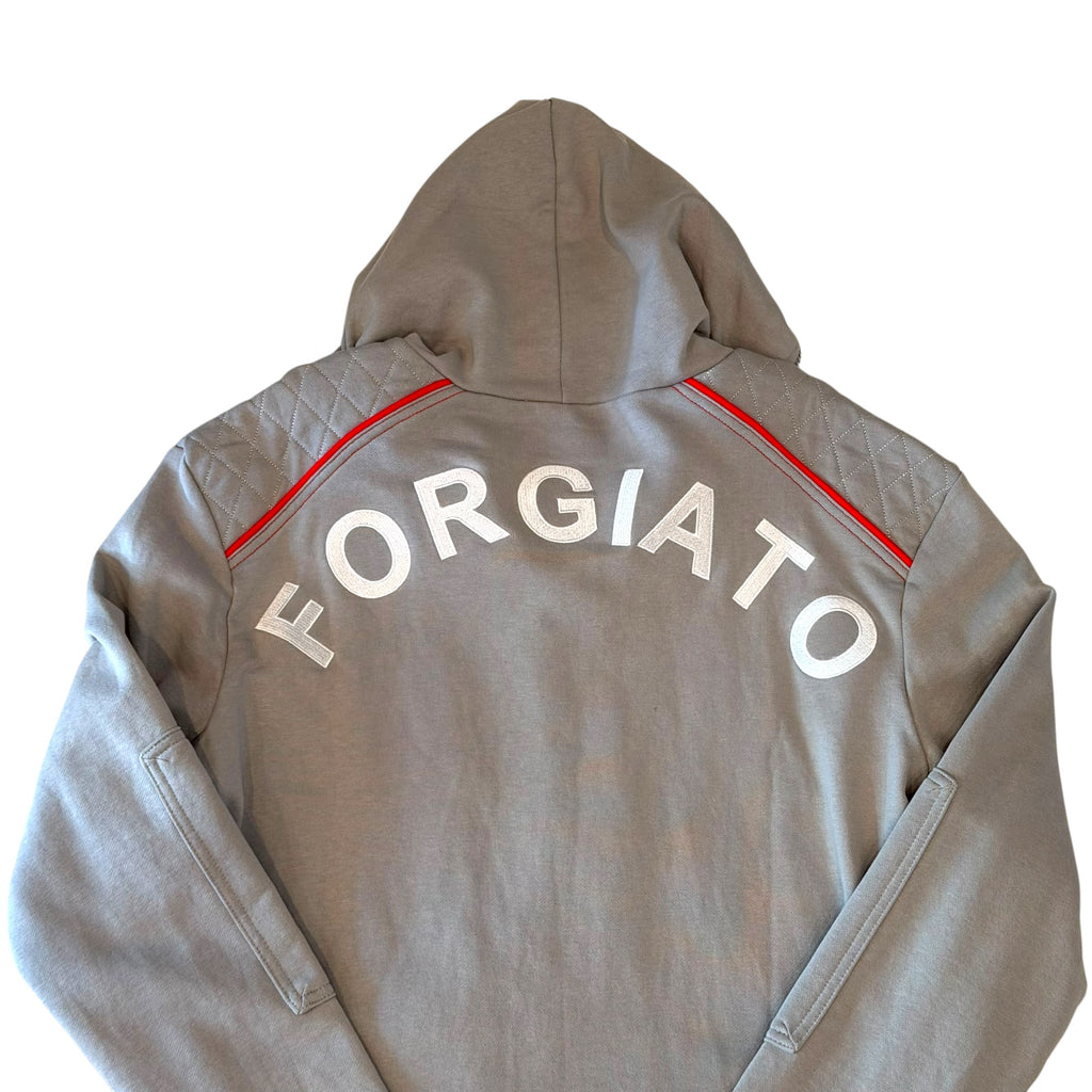 Forgiato Wheels - Promo Grey Full Zip Hoodie Sweatshirt