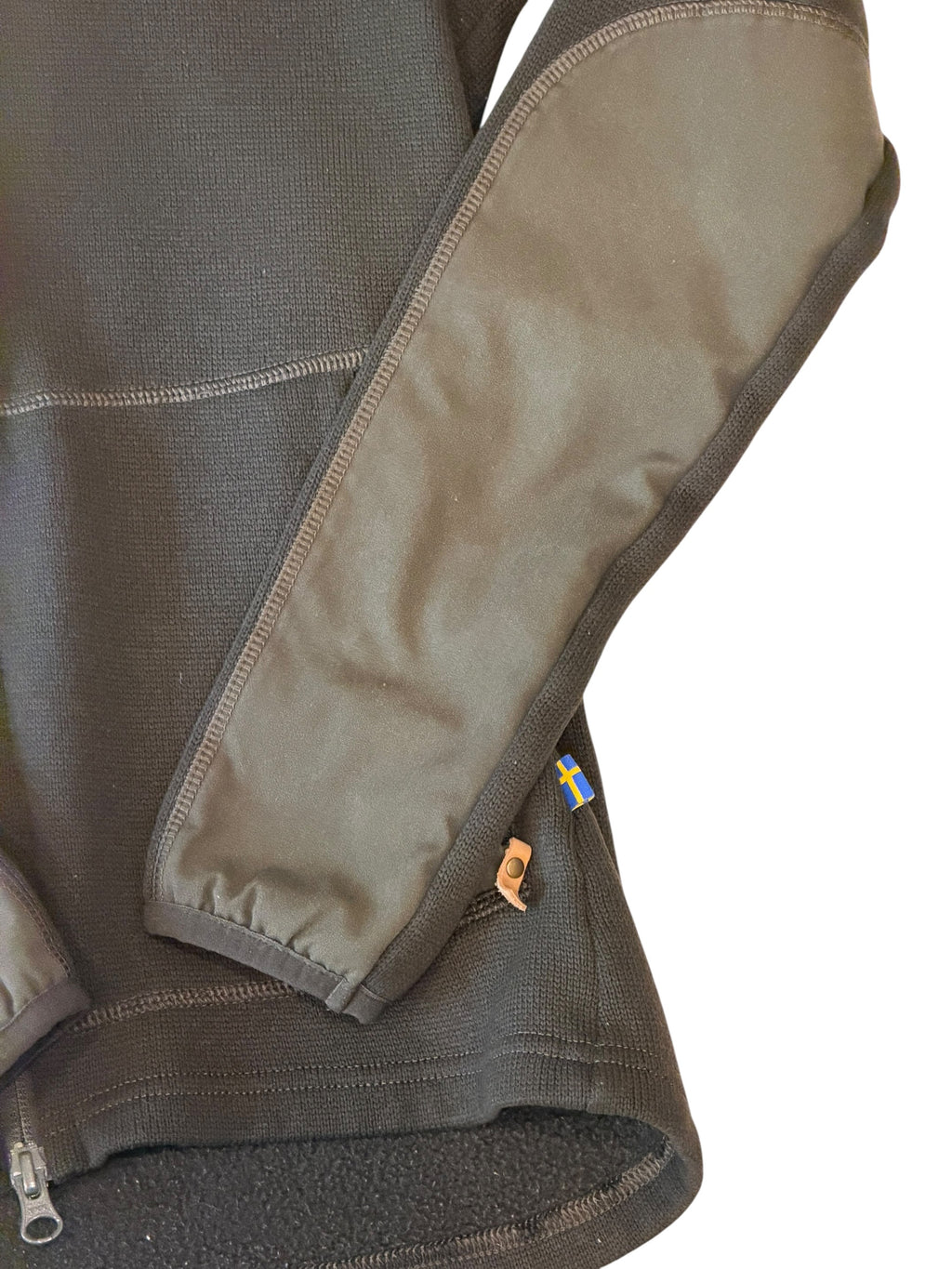 Fjall Raven - Brown Full Zip Athletic Sweatshirt
