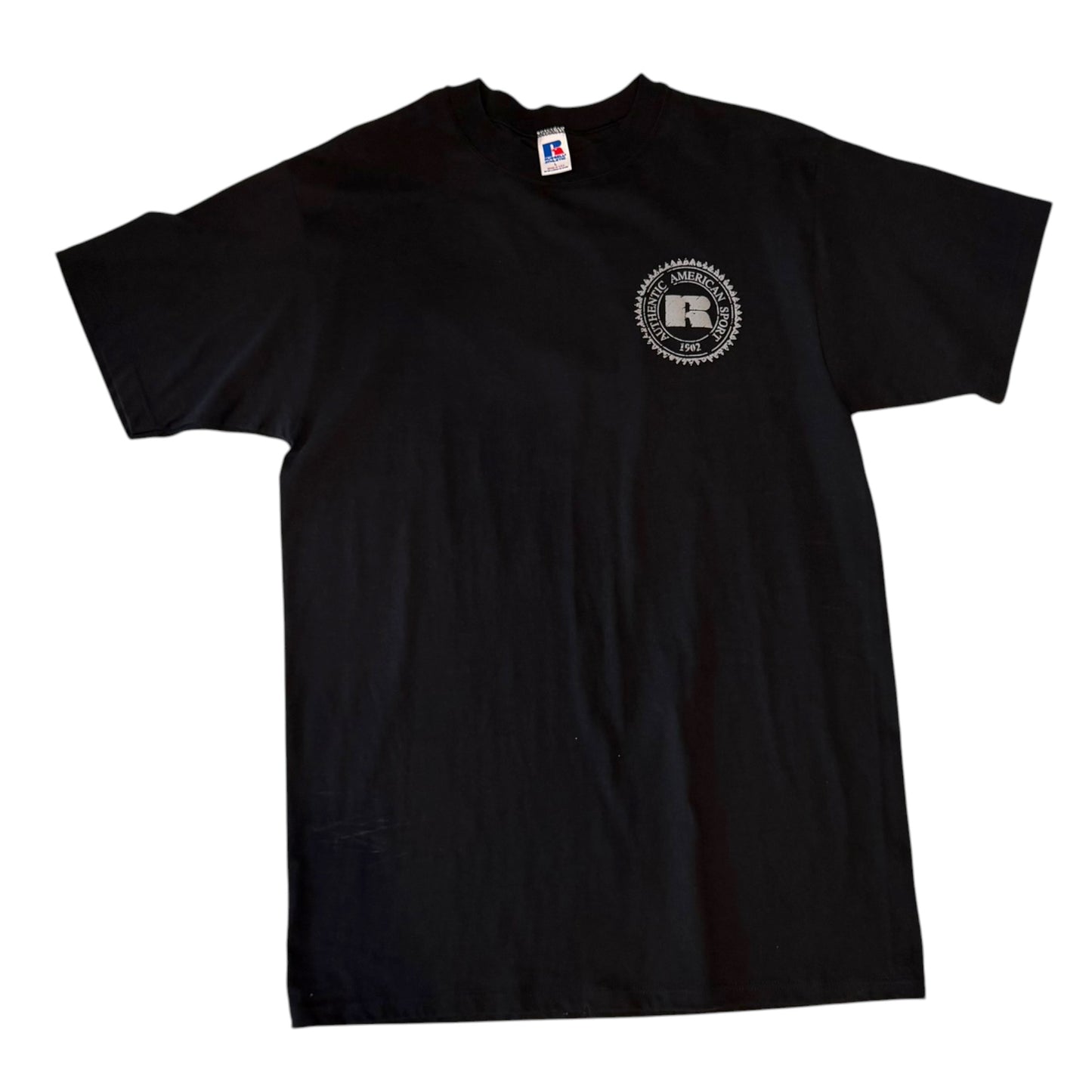Russell Athletic - Black Graphic Vintage 90s T-Shirt