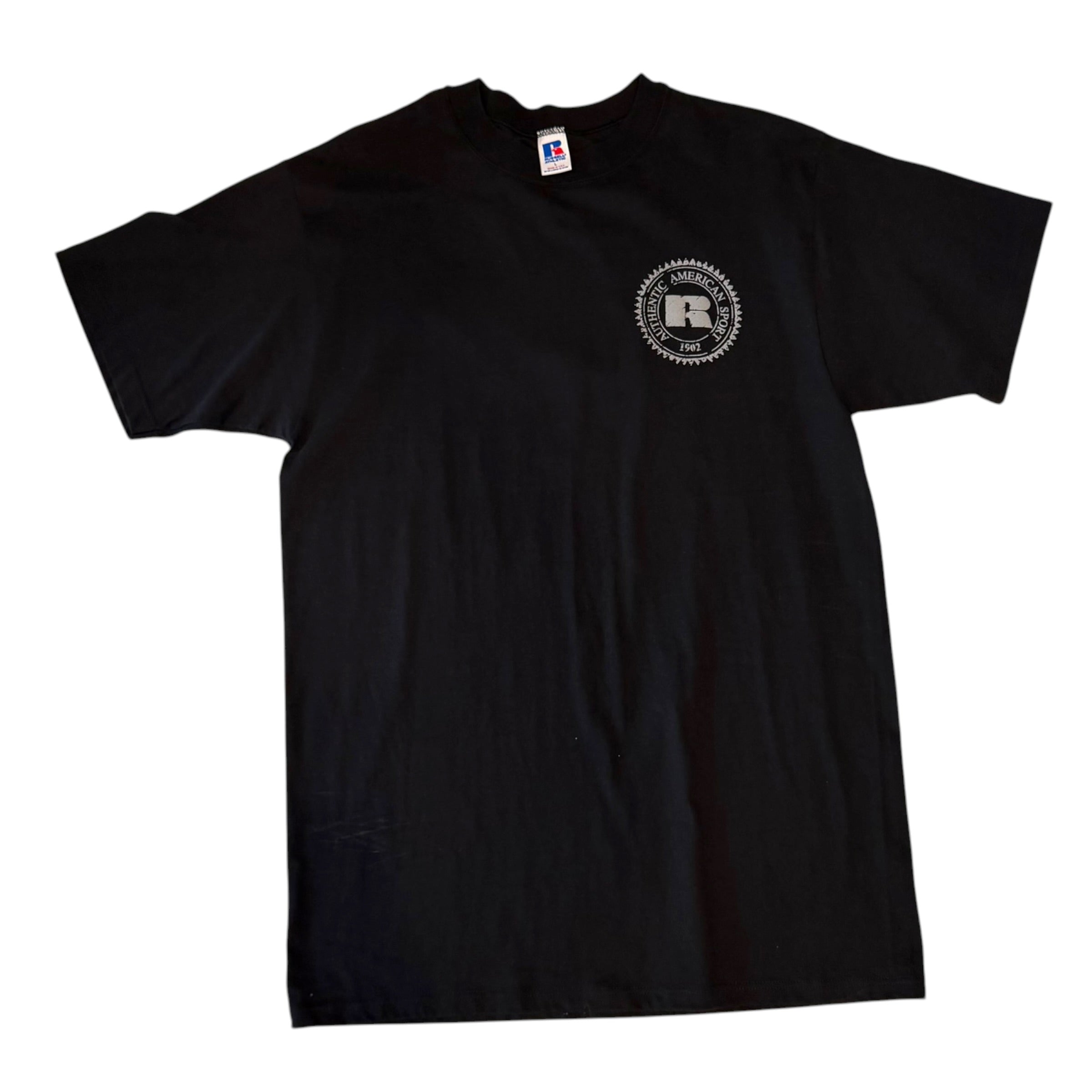 Russell Athletic - Black Graphic Vintage 90s T-Shirt