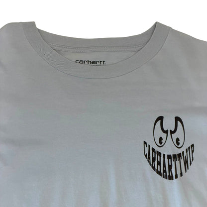 Carhartt WIP - Light Blue Graphic Long Sleeve Shirt
