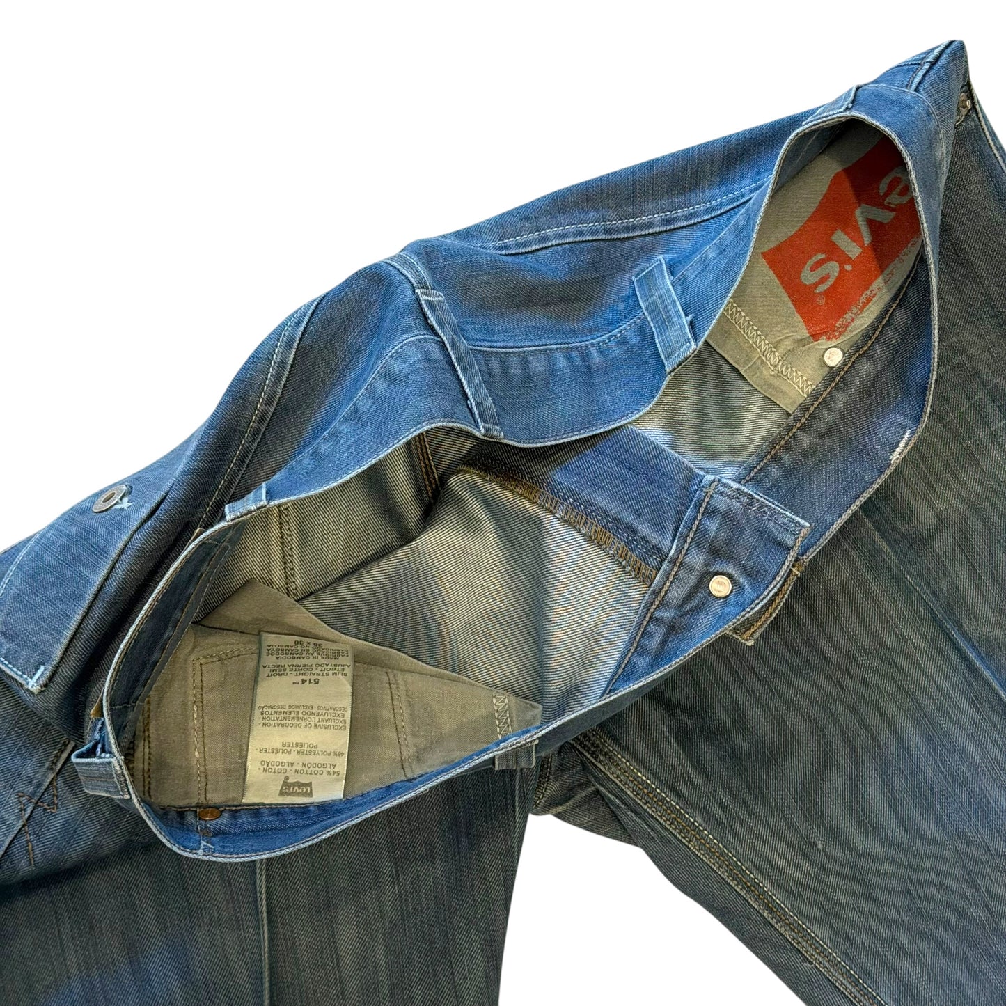 Levis - Blue Denim 514 Jeans