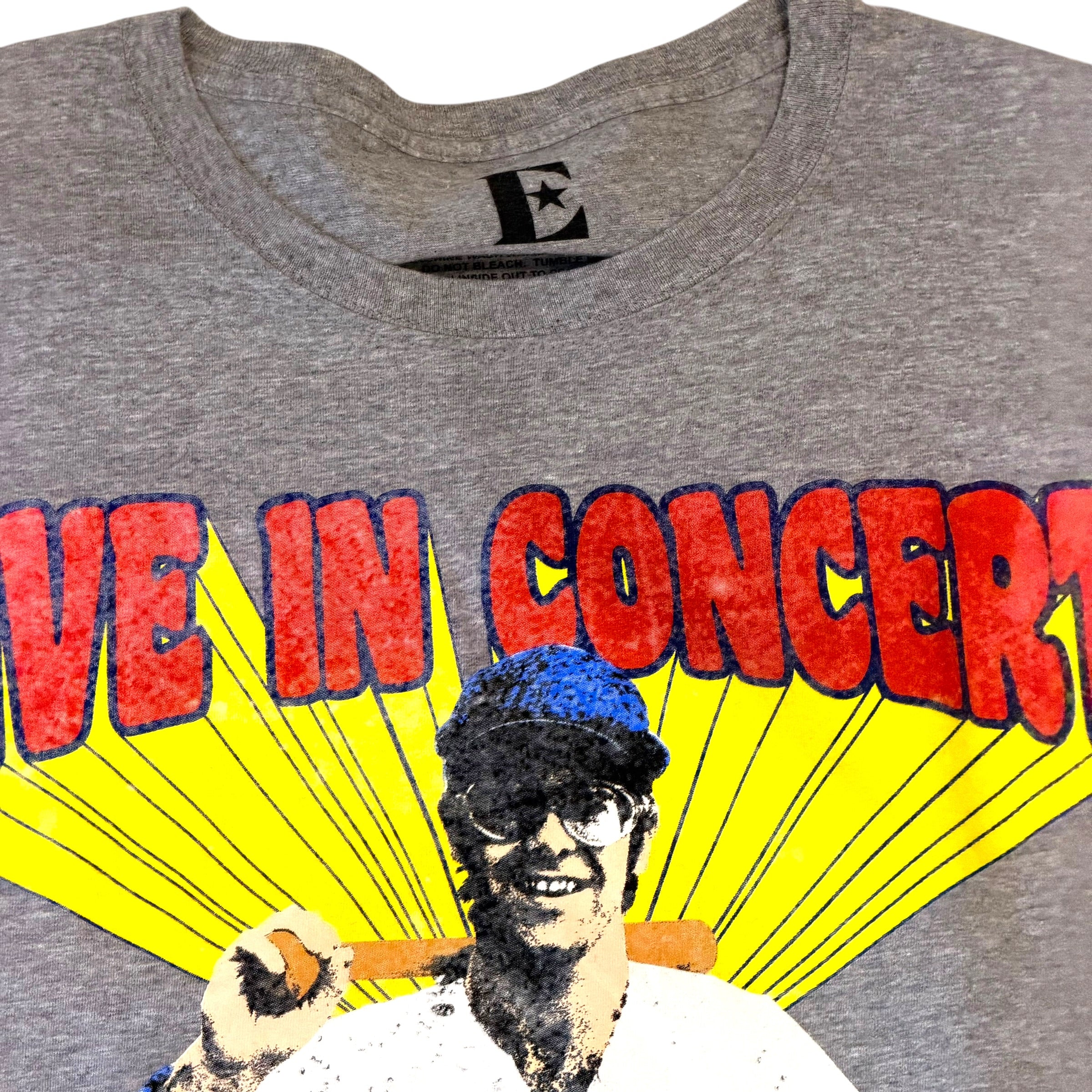 Elton - Elton John Dodgers Grey Graphic T-Shirt