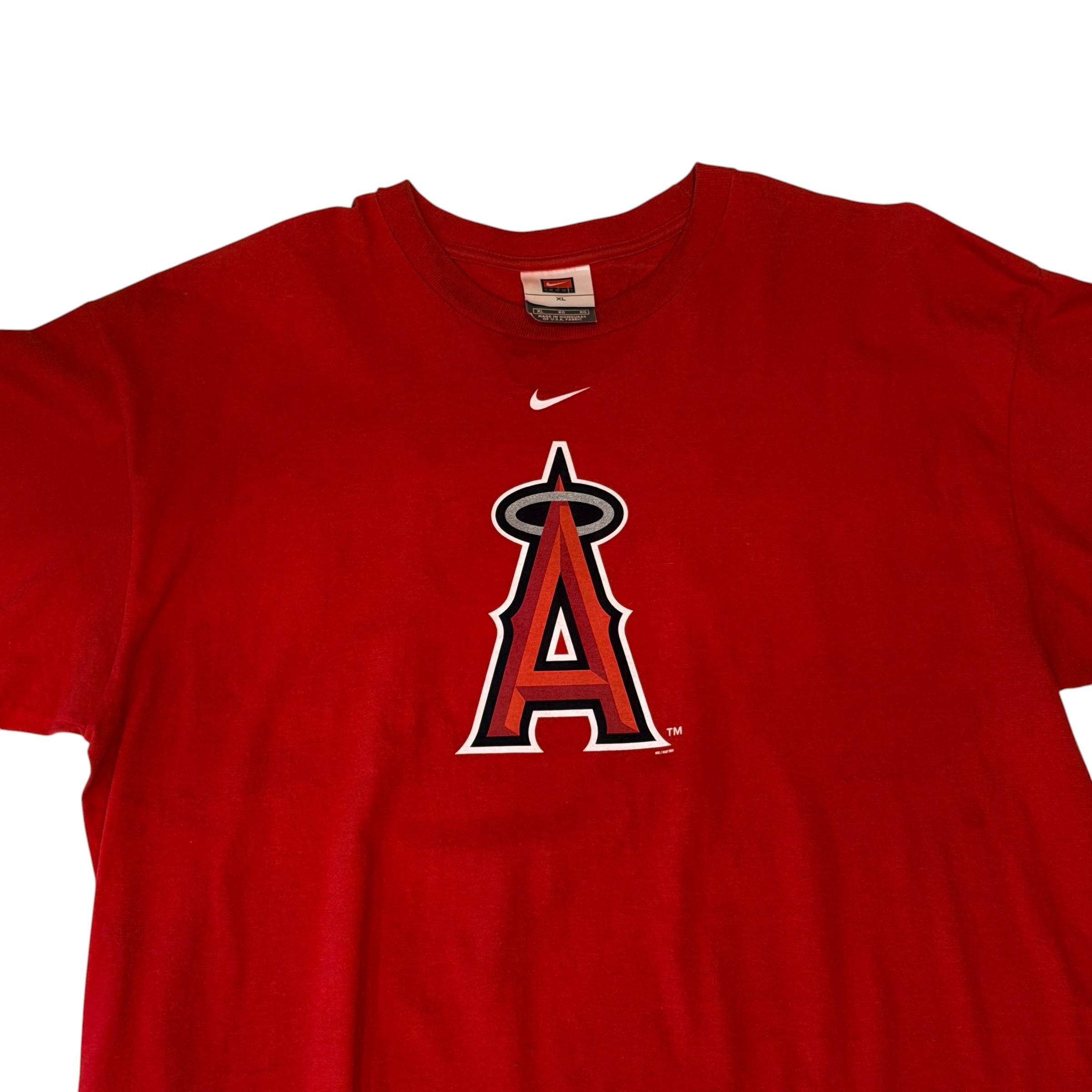 Nike - Los Angeles Angels Center Swoosh Vintage Y2K T-Shirt