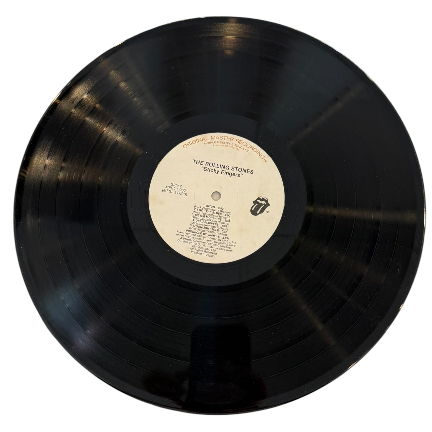 The Rolling Stones - Sticky Fingers Original Masters Recording Vinyl