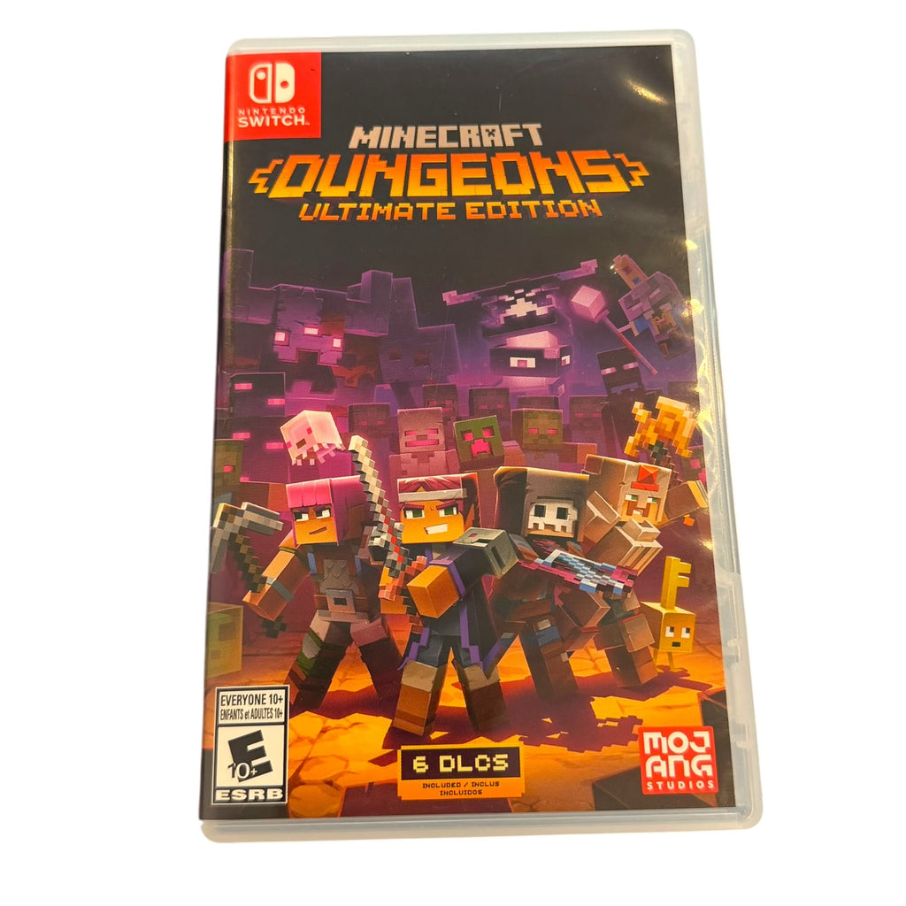 Nintendo Switch - Minecraft (Dungeons) RPG Ultimate Edition CIB