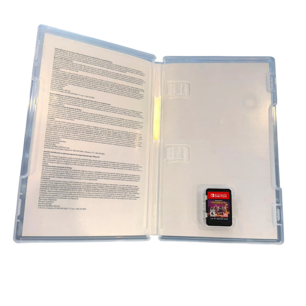 Nintendo Switch - Minecraft (Dungeons) RPG Ultimate Edition CIB