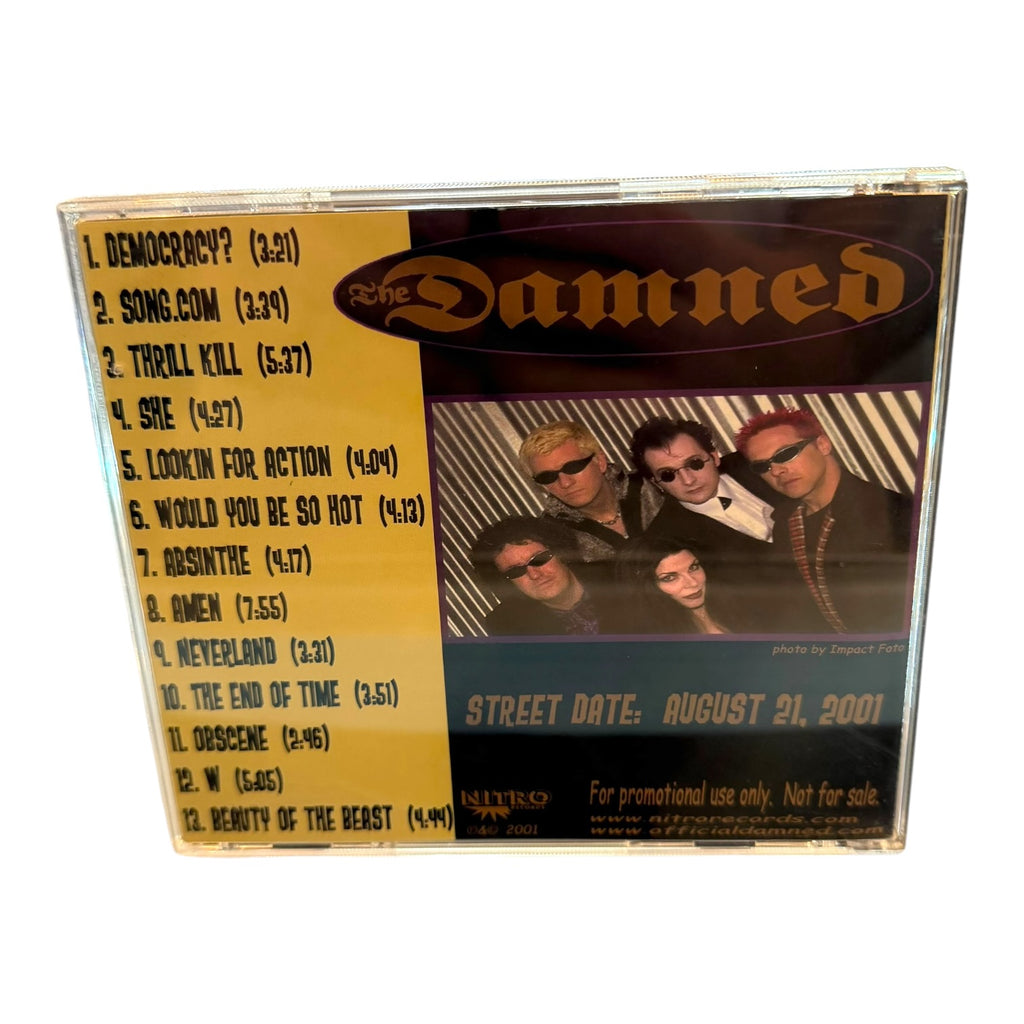 Damned - Grave Disorder 2001 NM+ Advance Promo CD