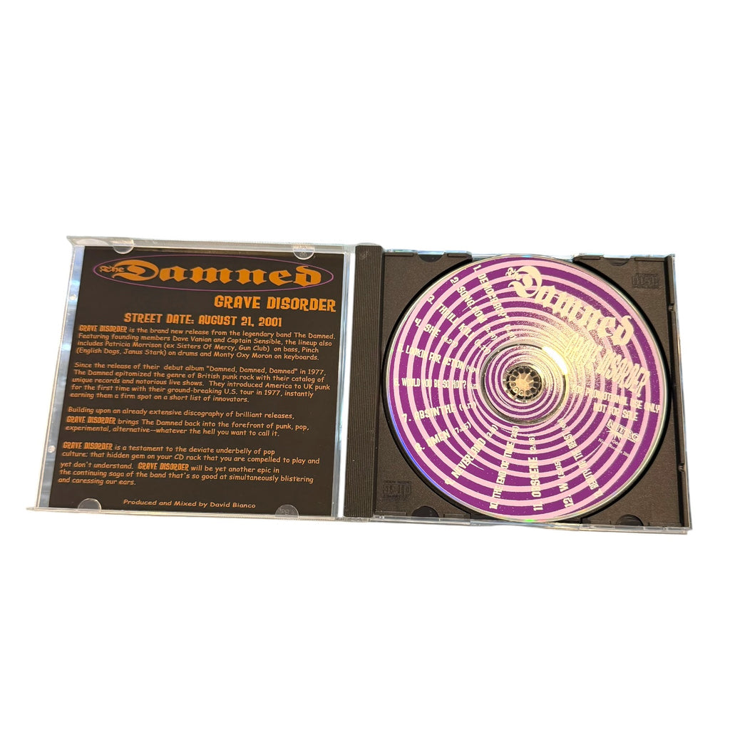 Damned - Grave Disorder 2001 NM+ Advance Promo CD