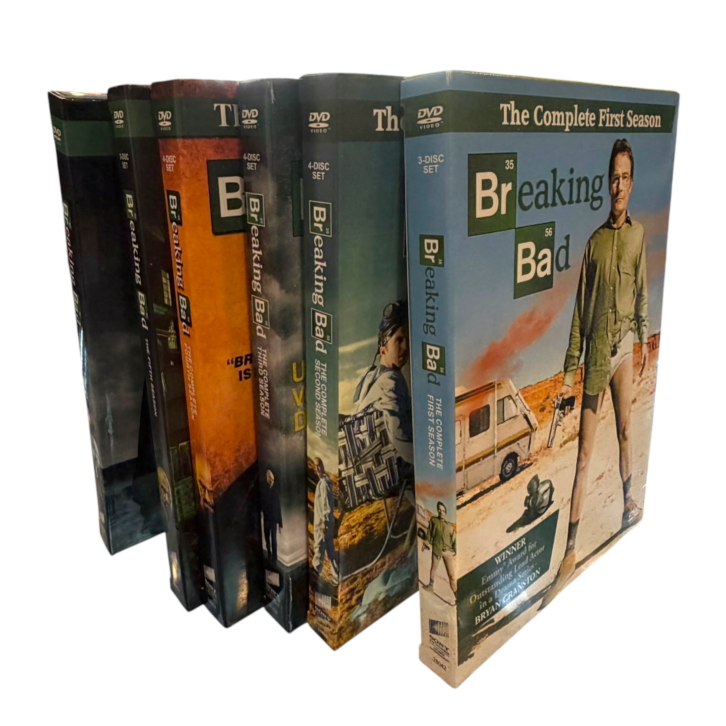 Breaking Bad - The Complete Series 6 Season DVD Lot