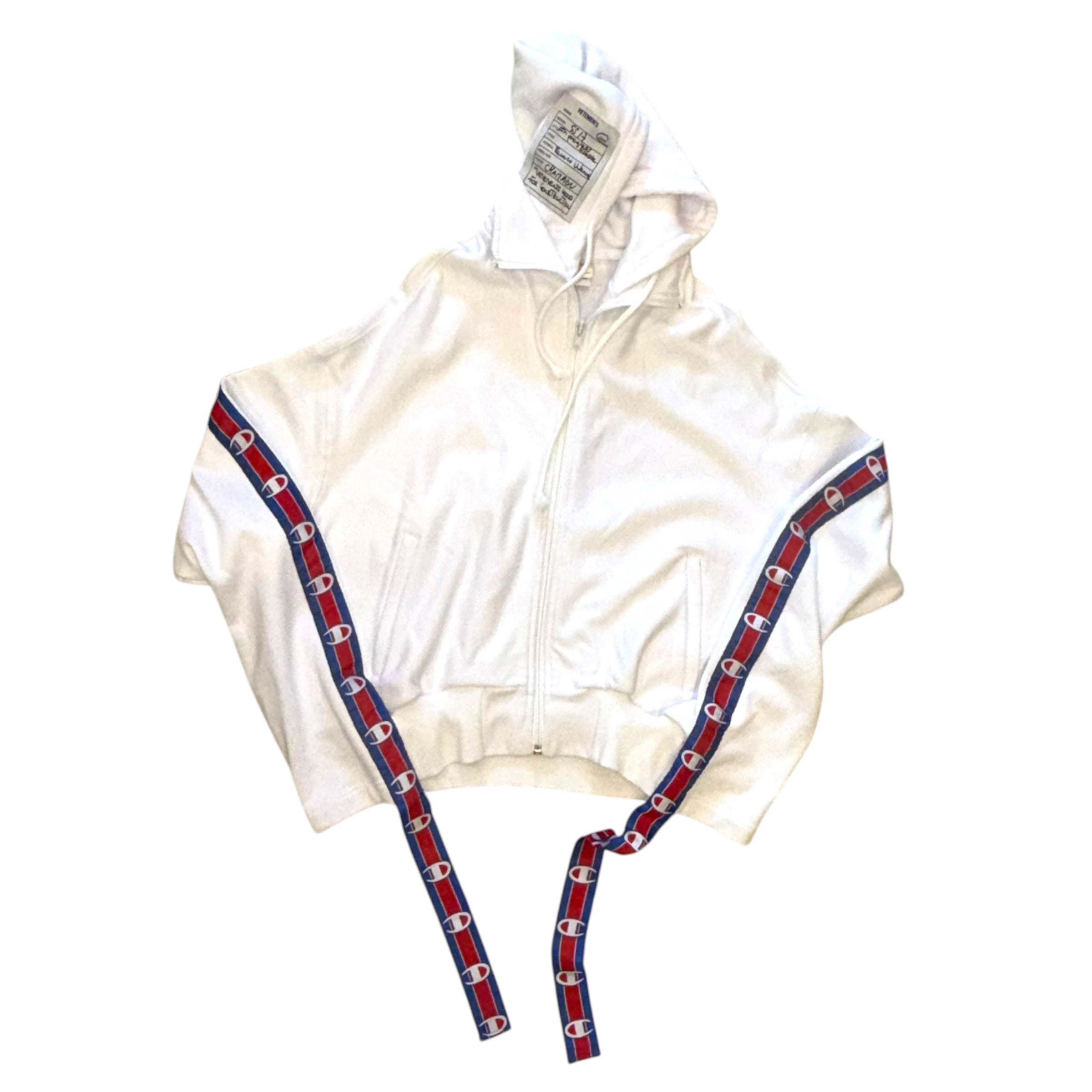 Vetements x Champion - SS17 Reverse Weave In Progress Hoodie Sweatshirt