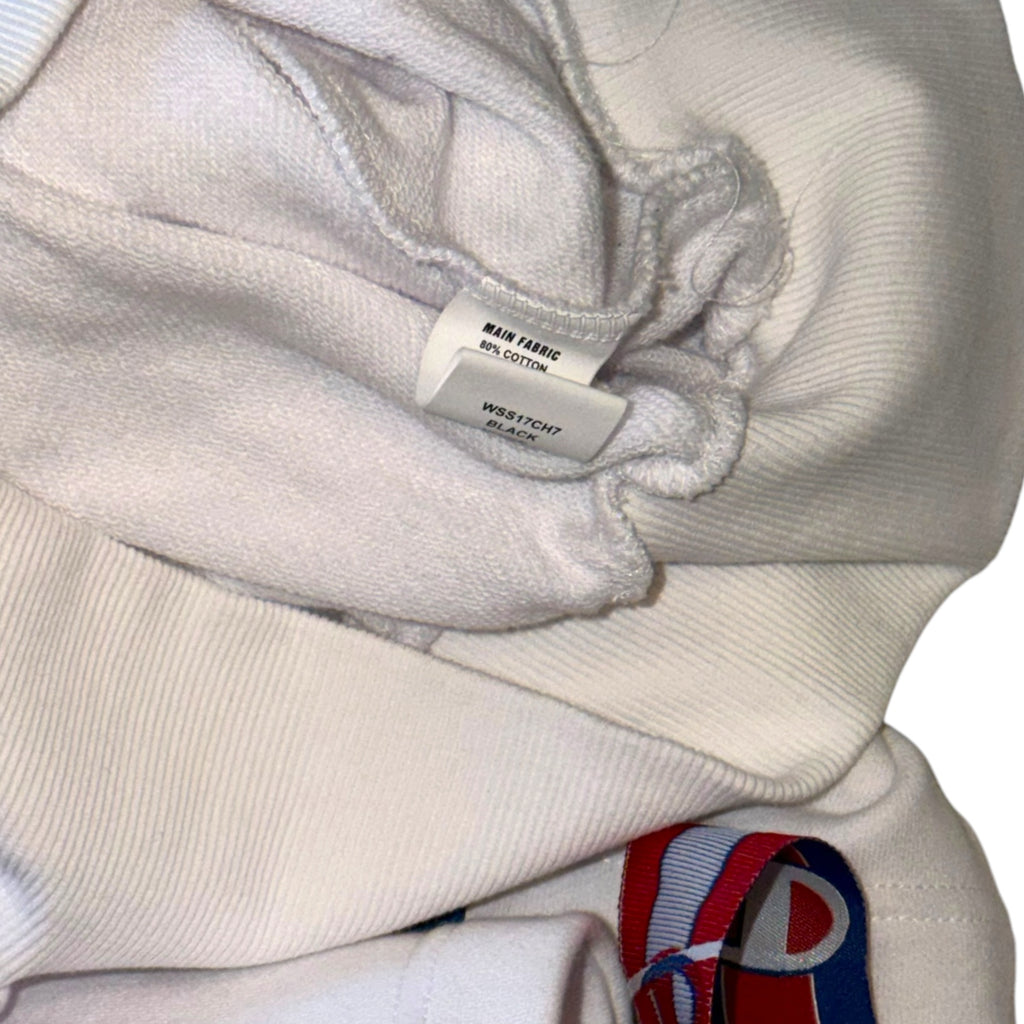 Vetements x Champion - SS17 Reverse Weave In Progress Hoodie Sweatshirt