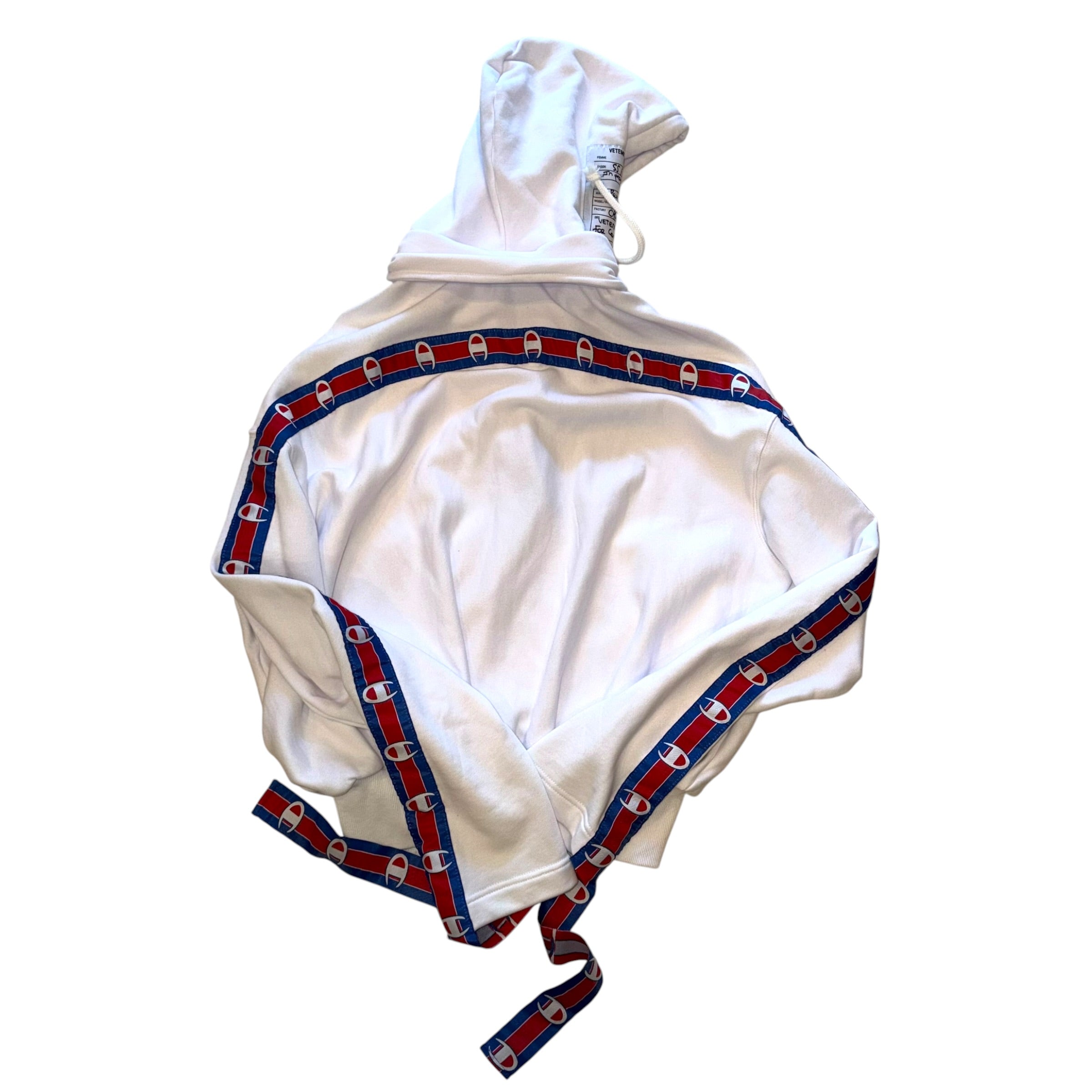 Vetements x Champion - SS17 Reverse Weave In Progress Hoodie Sweatshirt