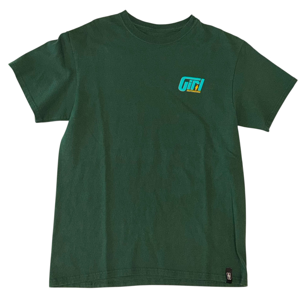 Girl Skateboards - Green Graphic T-Shirt