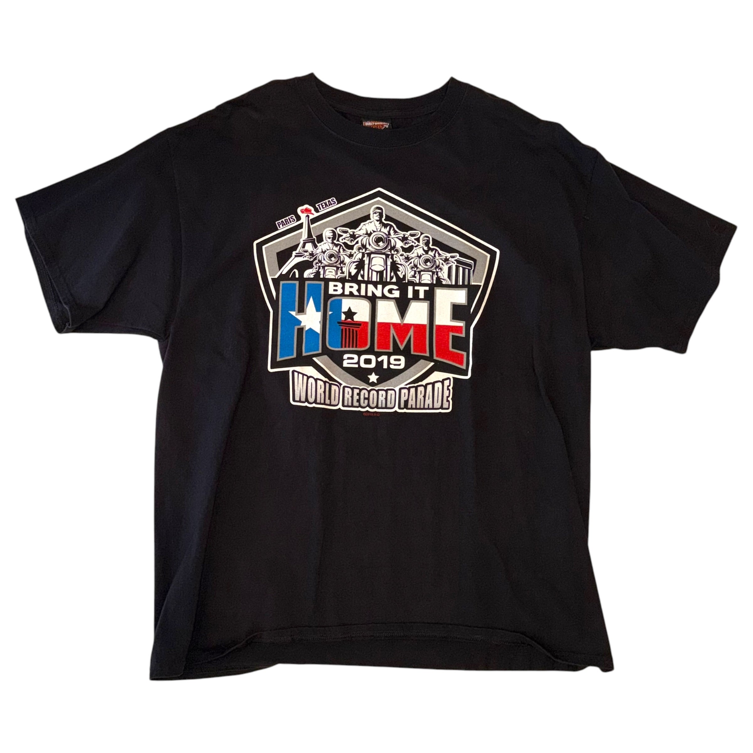 Harley Davidson - Paris Texas Black Graphic T-Shirt
