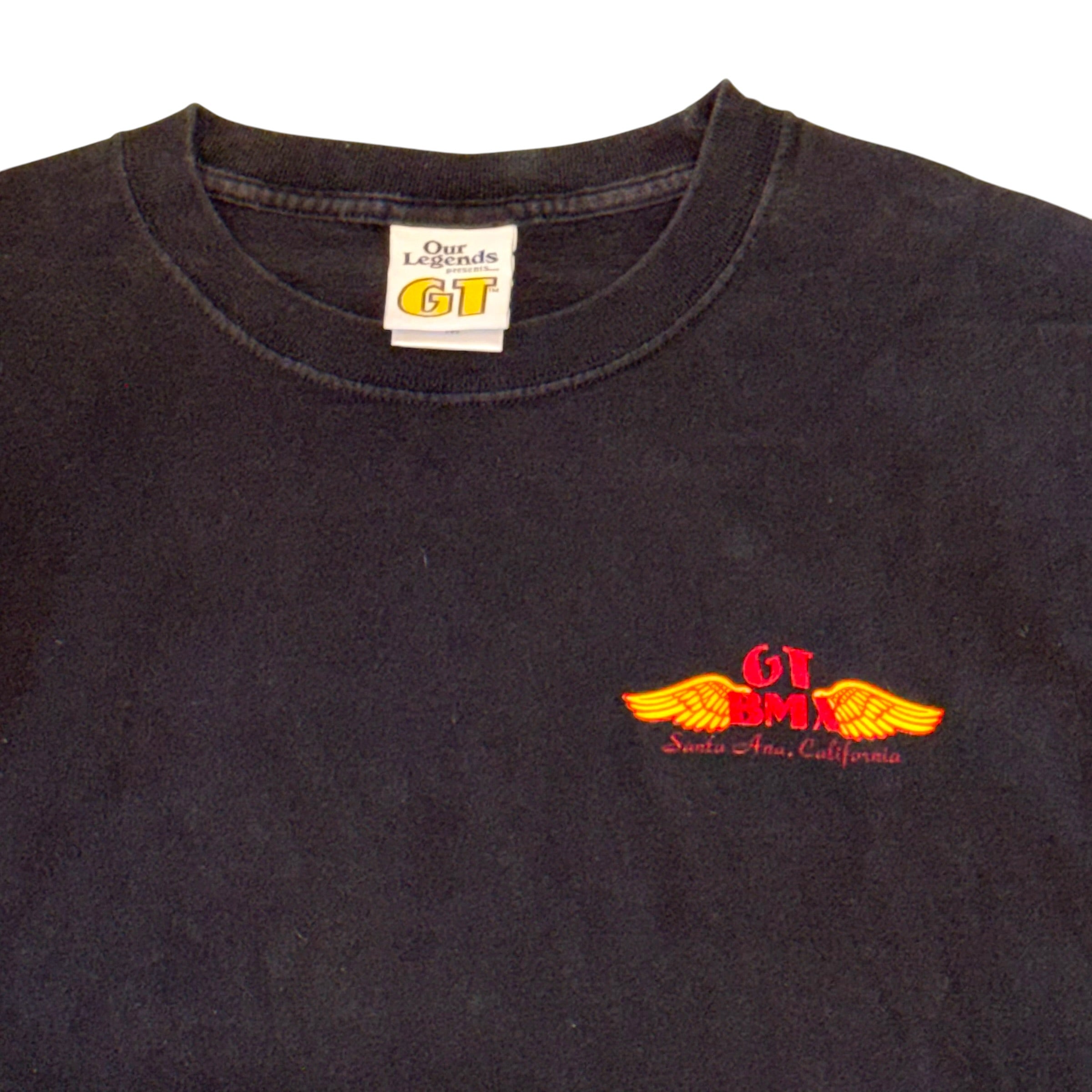 GT BMX - Black Graphic T-Shirt