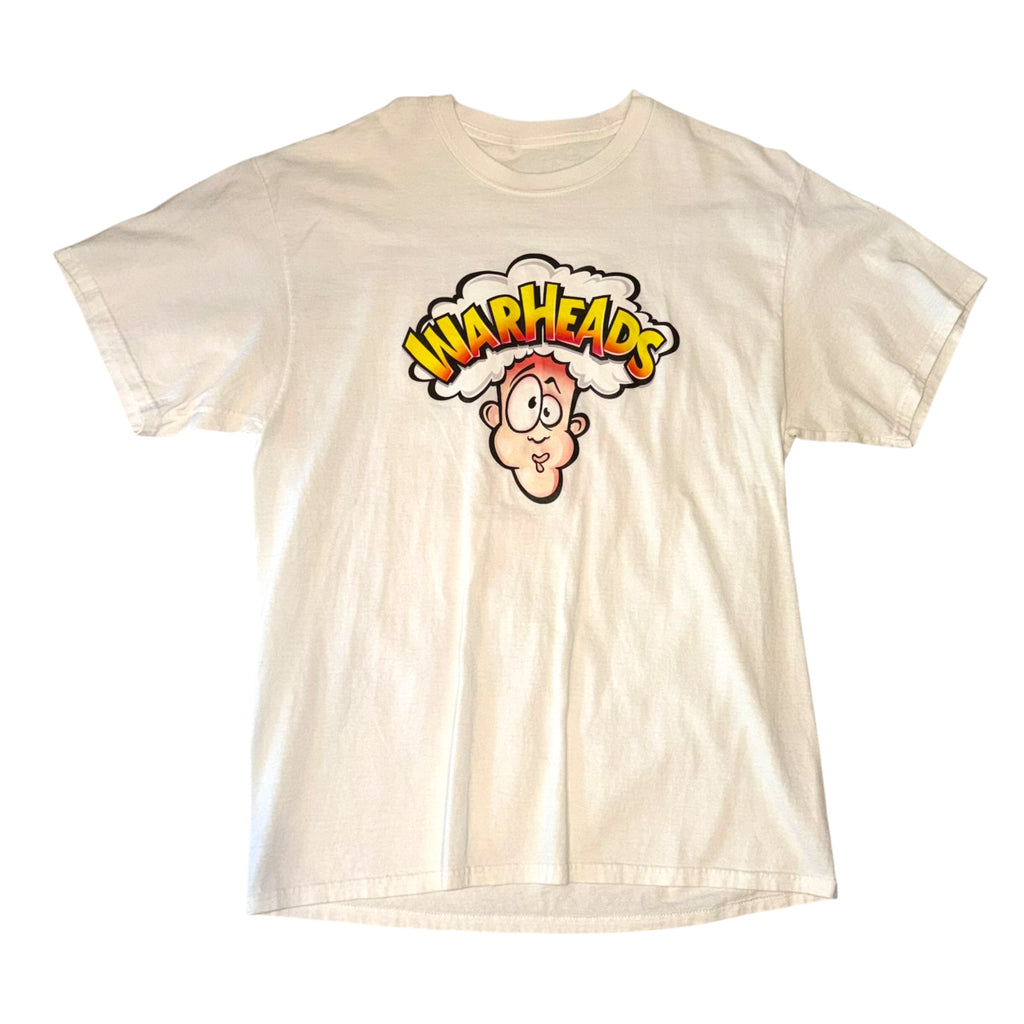 Warheads - White Graphic Vintage Y2K T-Shirt