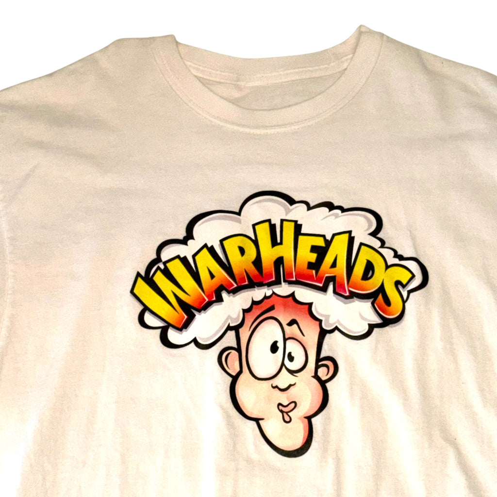 Warheads - White Graphic Vintage Y2K T-Shirt