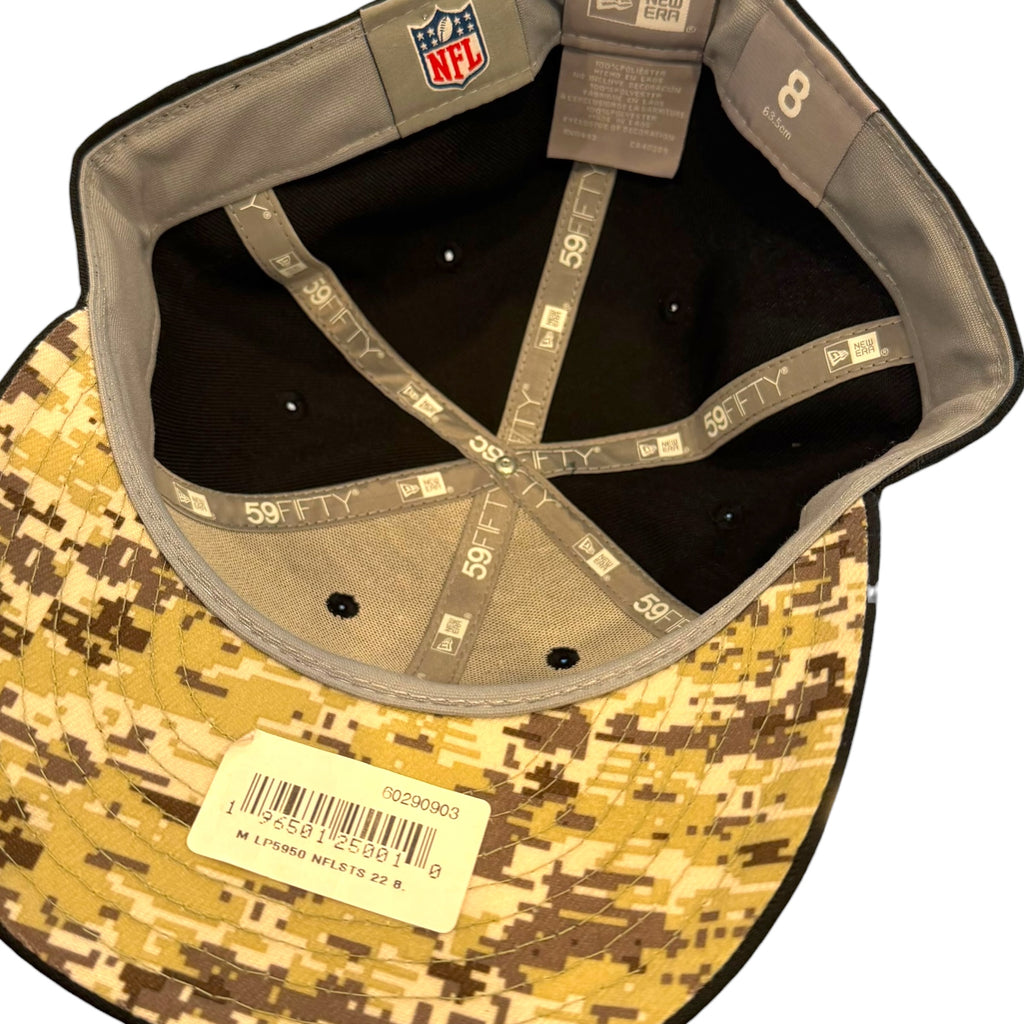 New Era - LA Rams Low Profile Military Camo Fitted Hat