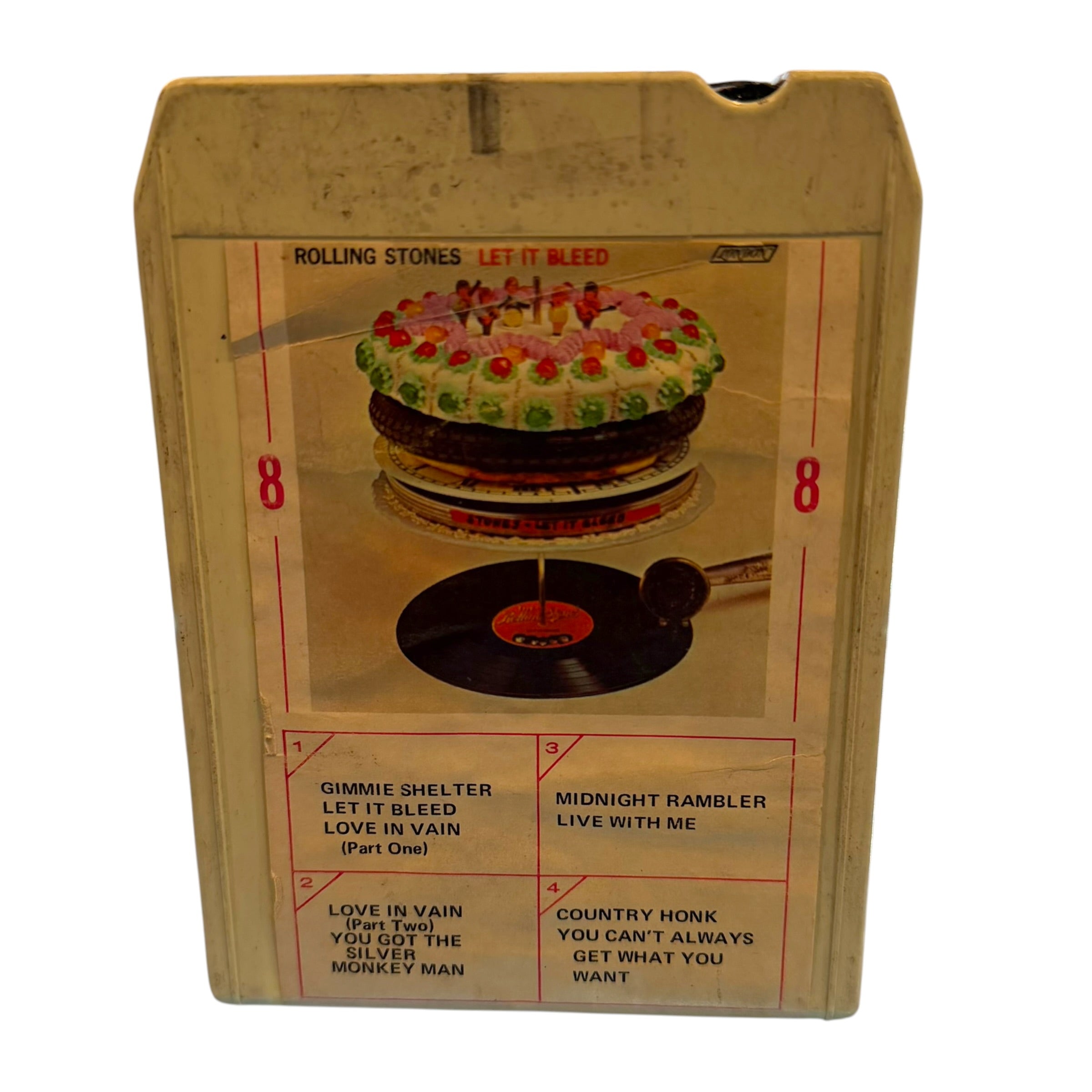The Rolling Stones - Let It Bleed 8 Track Tape