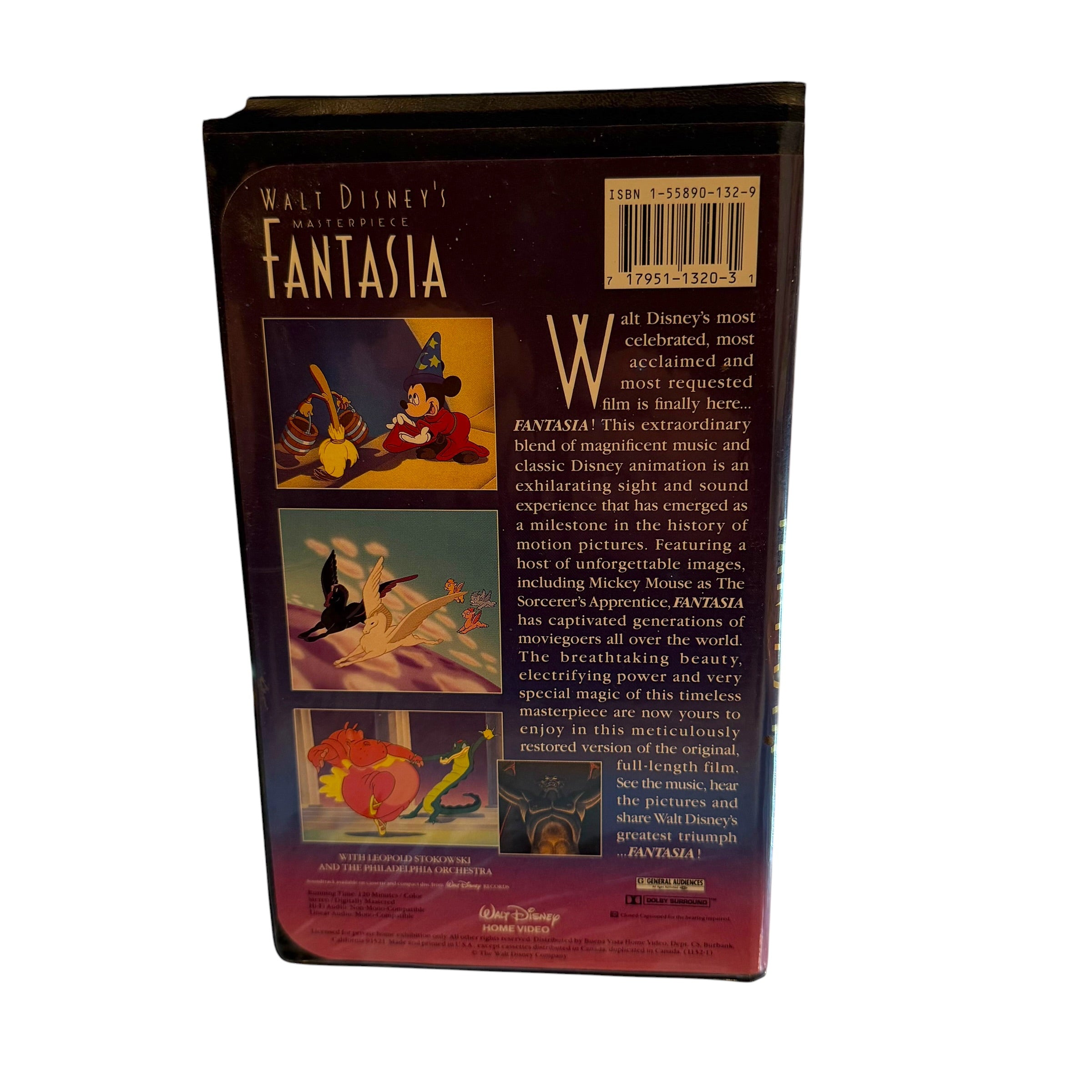 Walt Disney - Fantasia VHS Tape