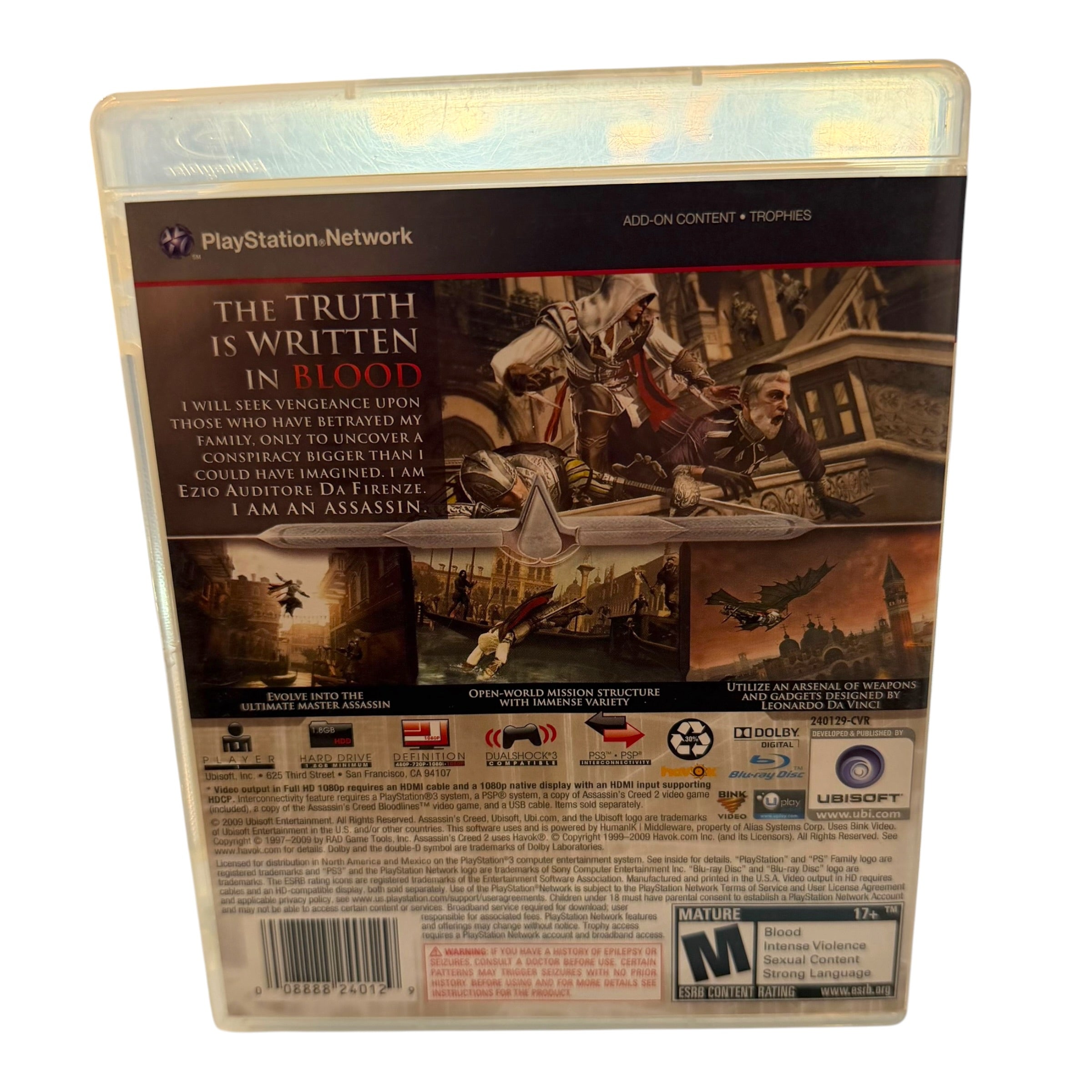 Playstation 3 - Assassin's Creed II CIB