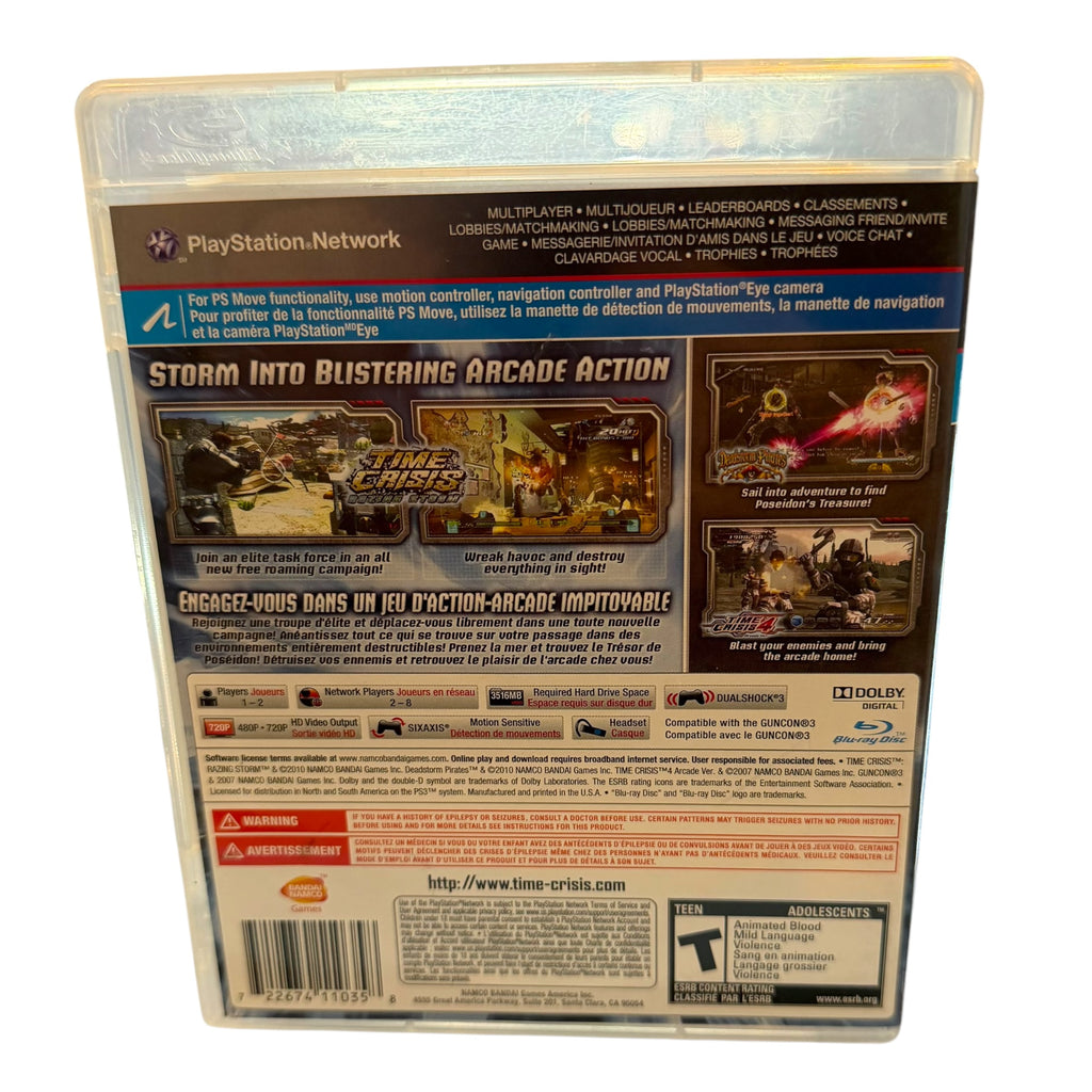 Playstation 3 - Time Crisis: Razor Storm CIB
